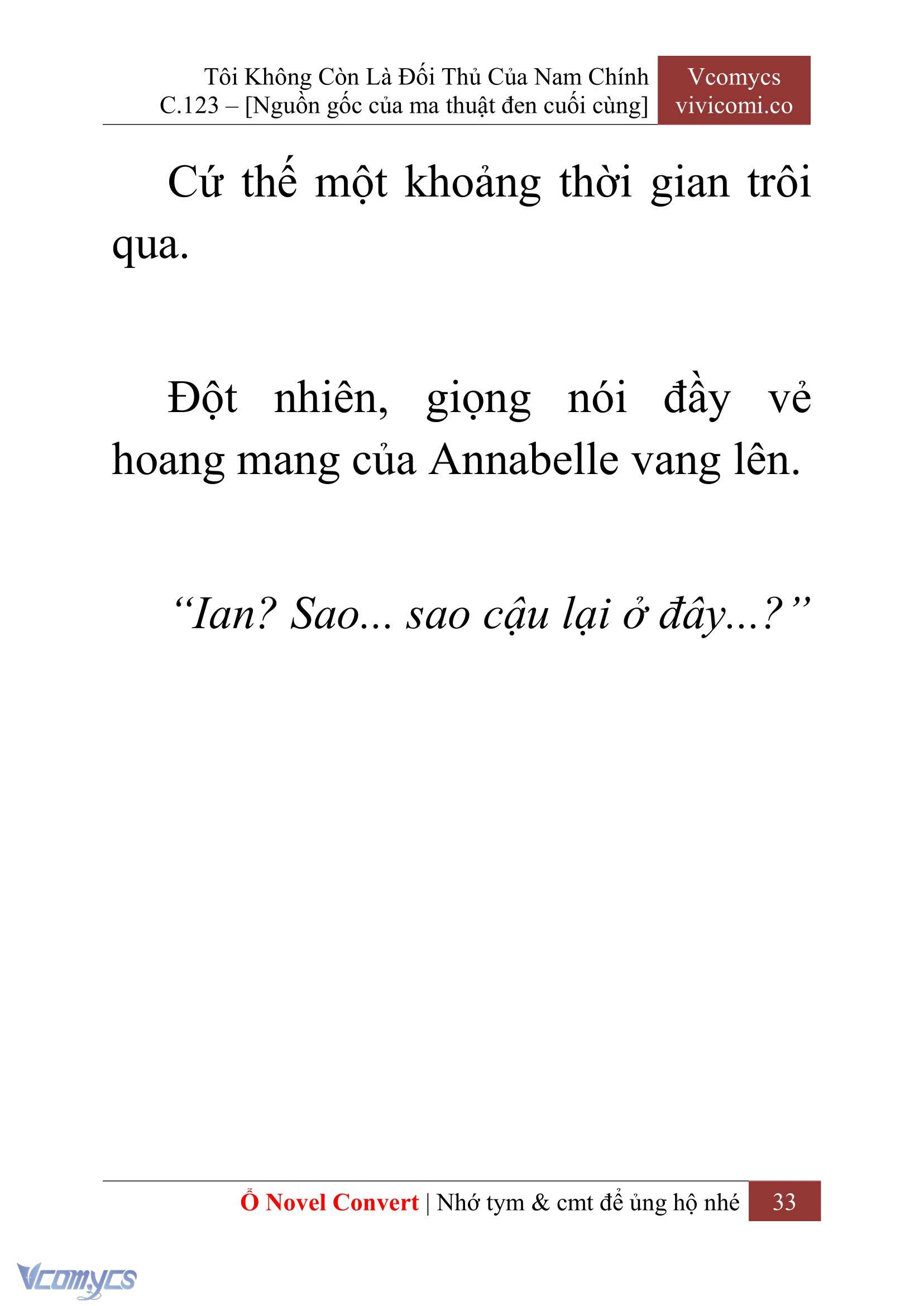 [Novel] Tôi Không Còn Là Đối Thủ Của Nam Chính Chap 123 - Trang 2