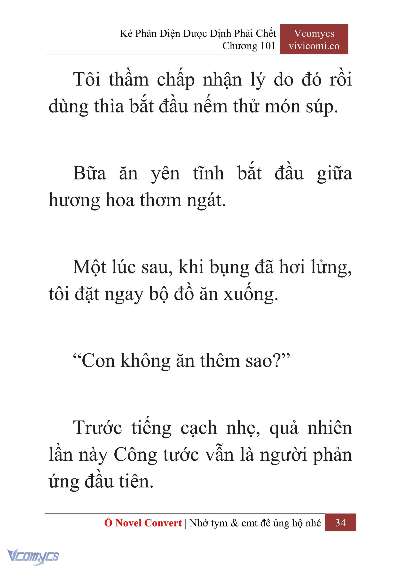 [Novel] Kẻ Phản Diện Được Định Phải Chết Chap 101 - Trang 2