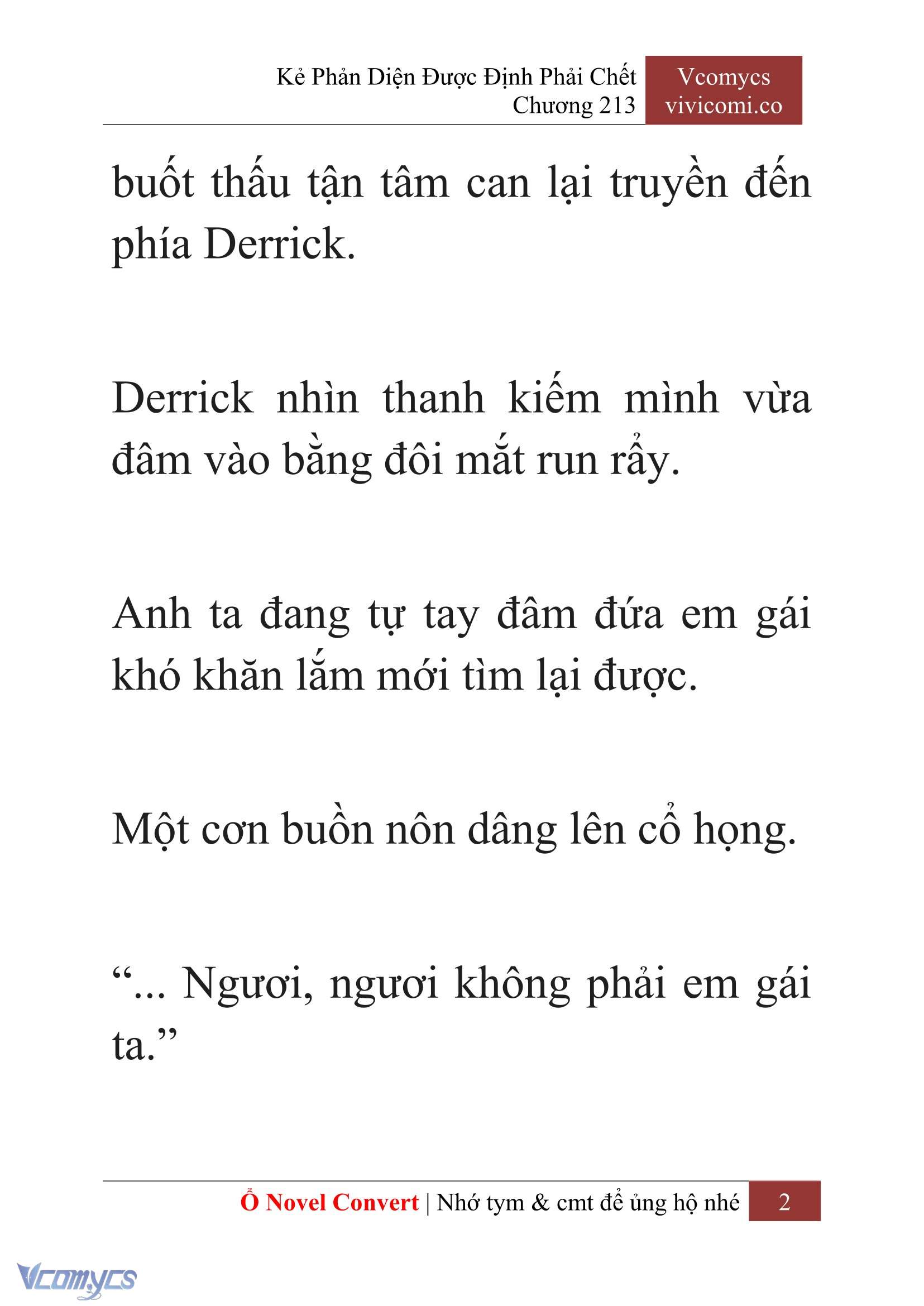 [Novel] Kẻ Phản Diện Được Định Phải Chết Chap 213 - Next Chap 214