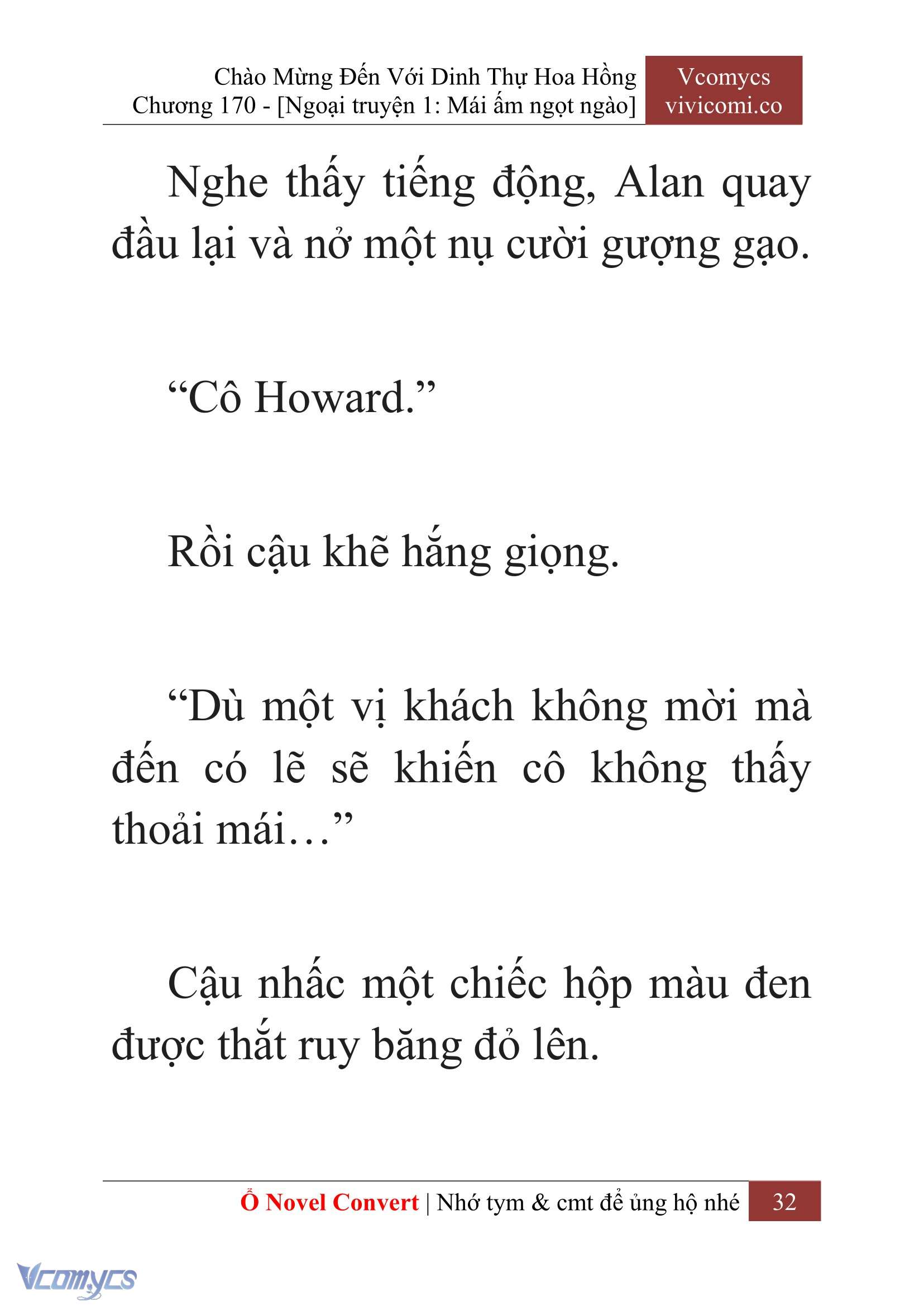 [Novel] Chào Mừng Đến Với Dinh Thự Hoa Hồng Chap 170 - Trang 2