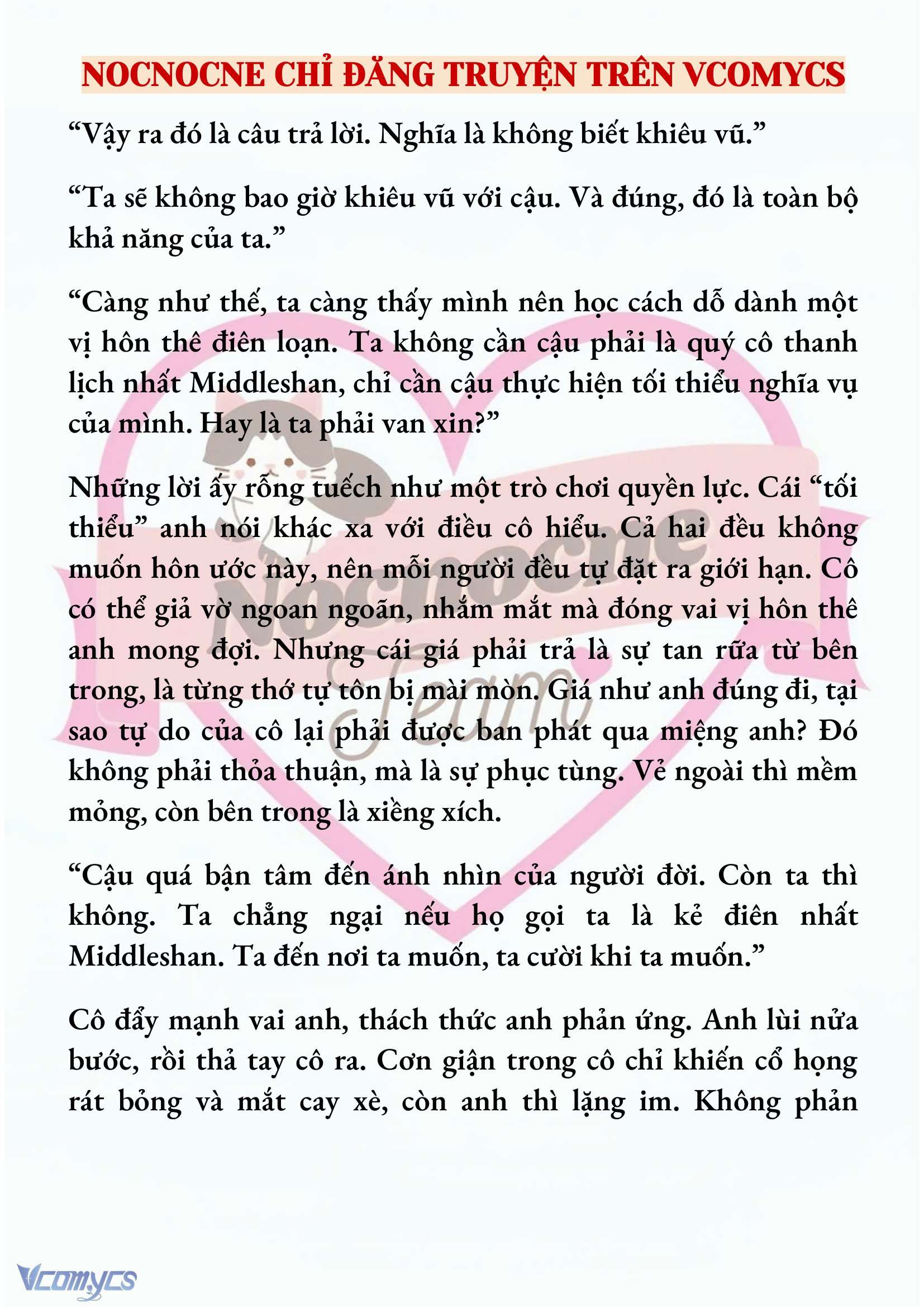 [NOVEL] CÁ RỪNG KHÔN NGOAN Chap 37 - Next Chap 38