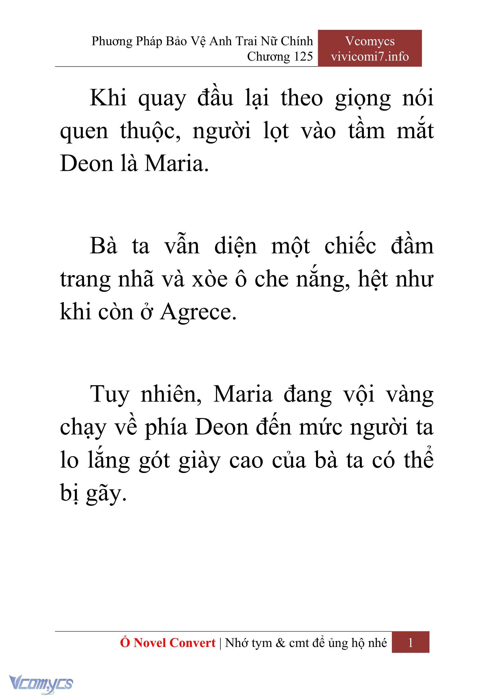 [Novel] Phương Pháp Bảo Vệ Anh Trai Nữ Chính Chap 125 - Trang 2