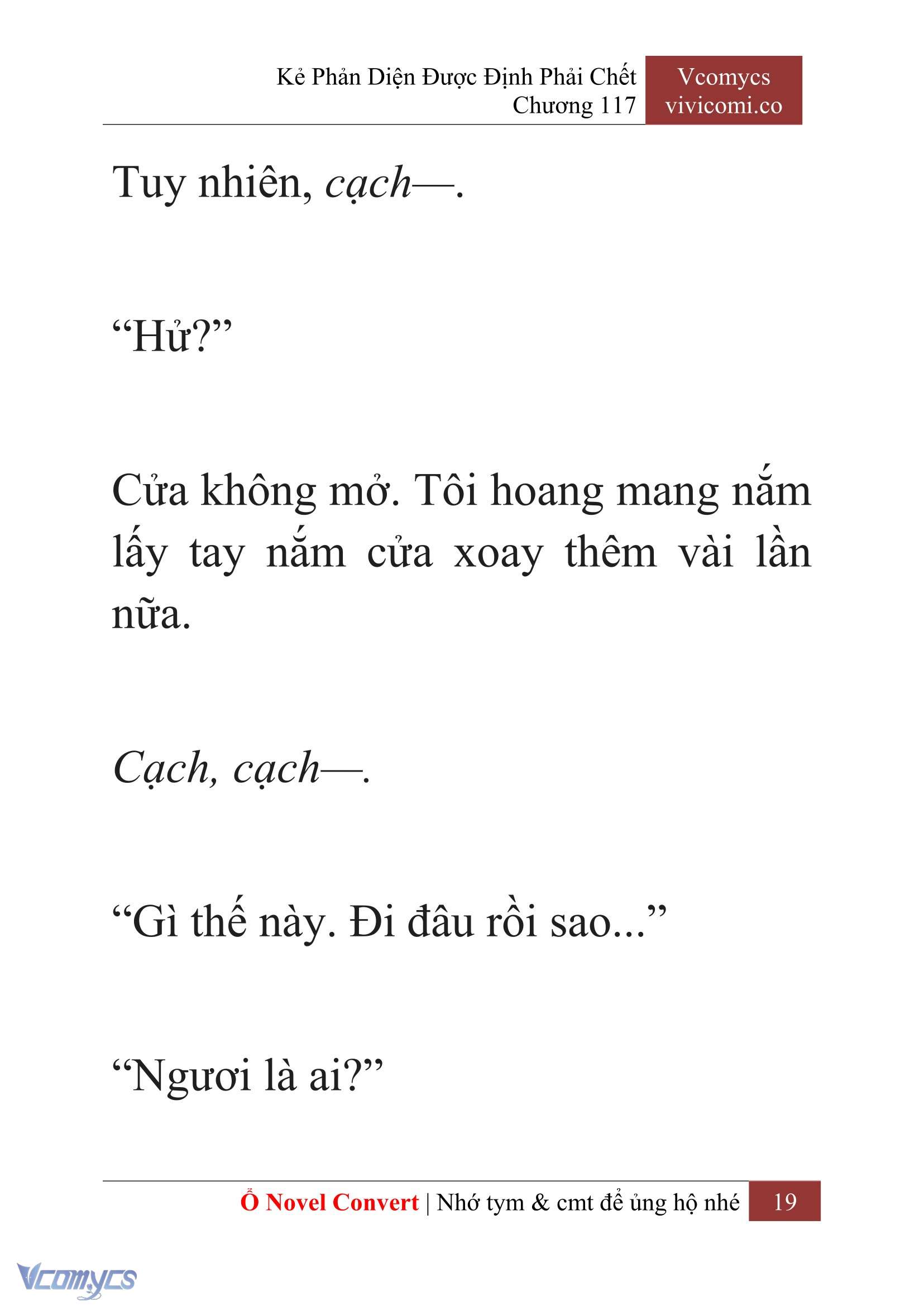 [Novel] Kẻ Phản Diện Được Định Phải Chết Chap 117 - Trang 2