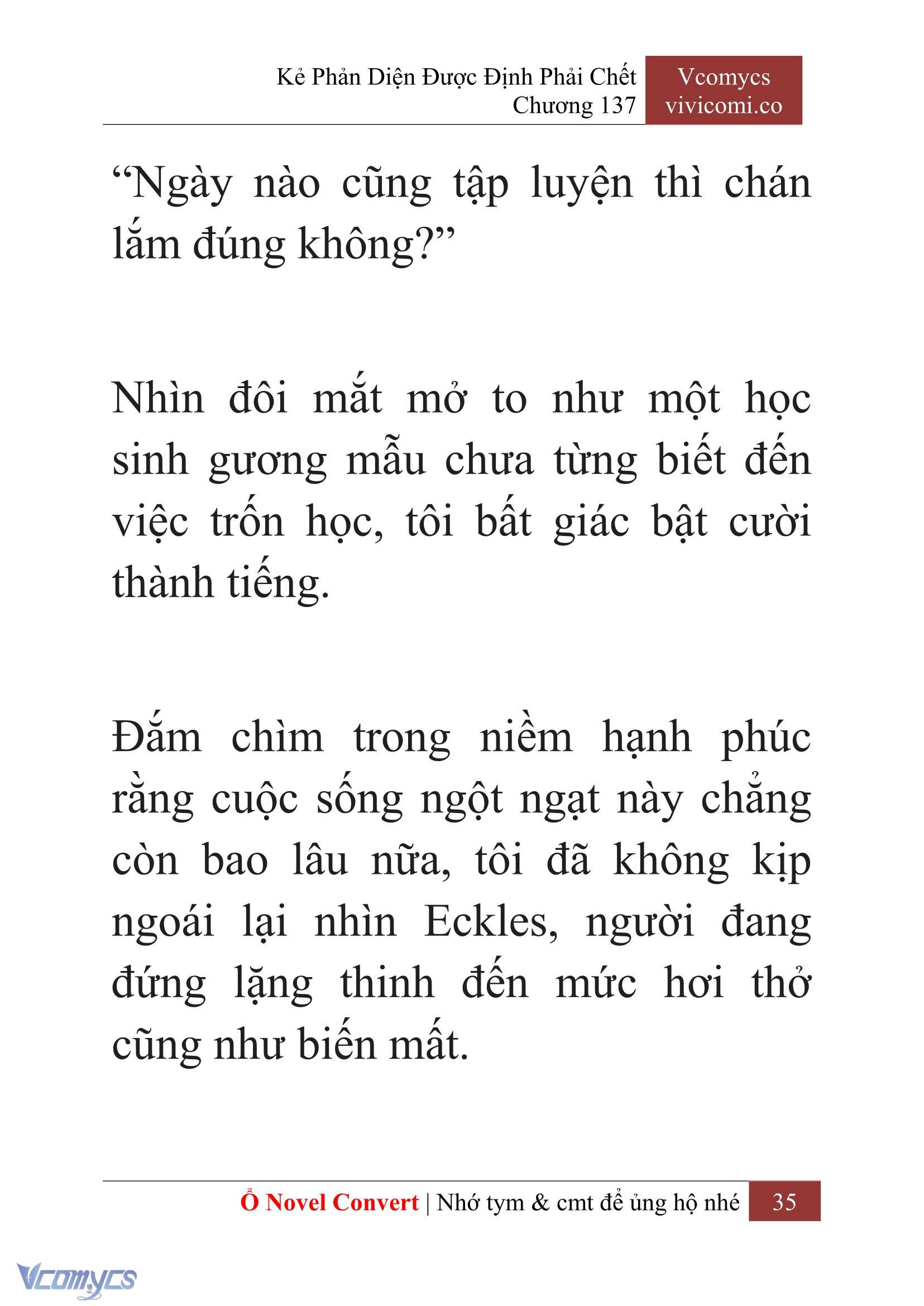 [Novel] Kẻ Phản Diện Được Định Phải Chết Chap 137 - Trang 2
