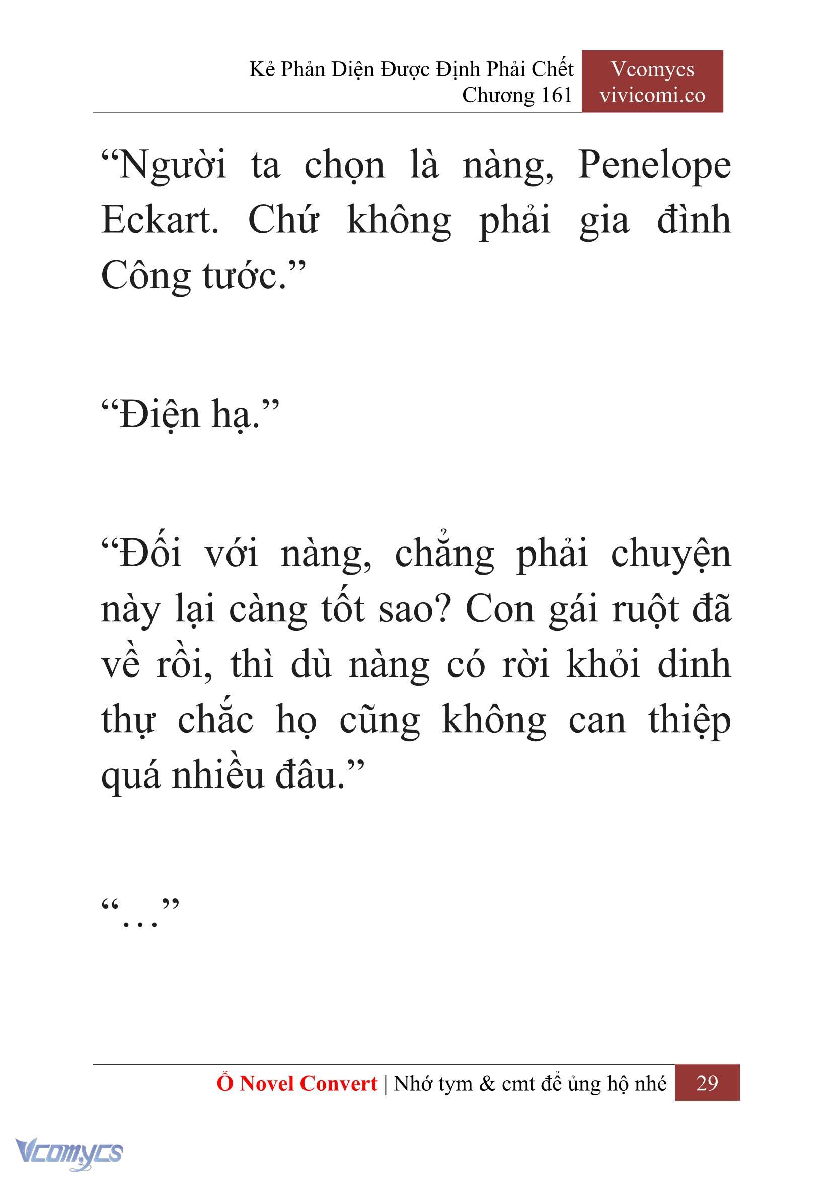 [Novel] Kẻ Phản Diện Được Định Phải Chết Chap 161 - Trang 2