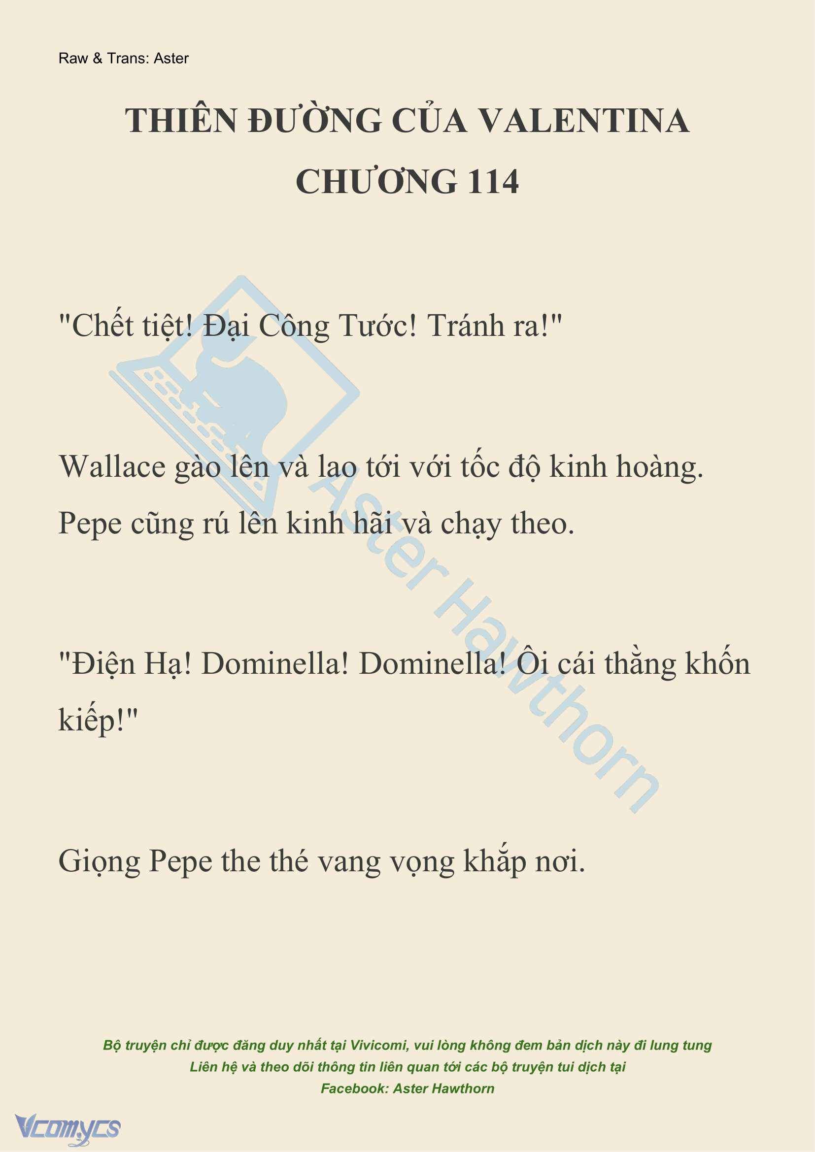 [NOVEL] Thiên Đường Của Valentina Chap 114 - Trang 2