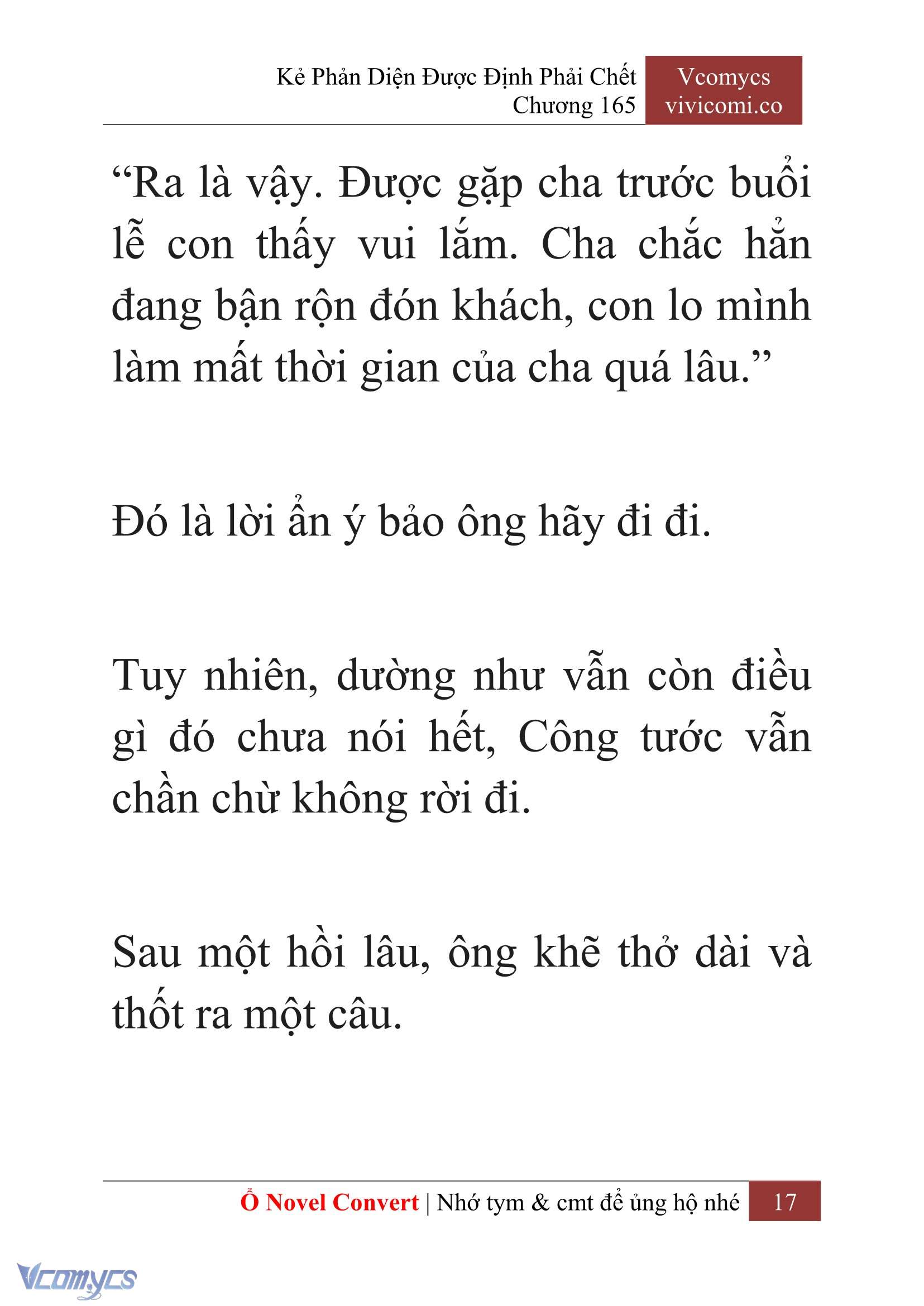 [Novel] Kẻ Phản Diện Được Định Phải Chết Chap 165 - Trang 2
