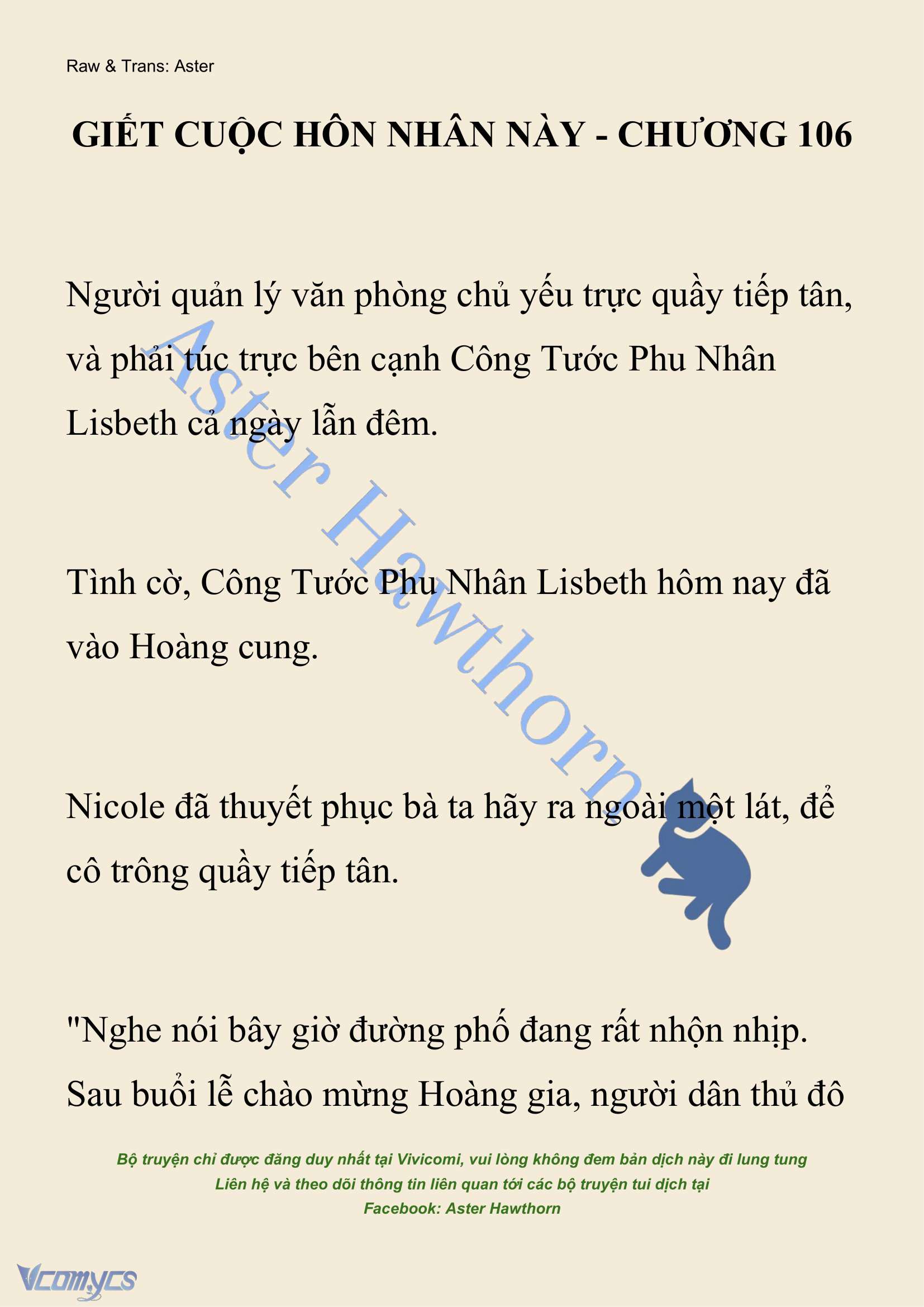 [NOVEL] Giết Cuộc Hôn Nhân Này Chap 106 - Trang 2
