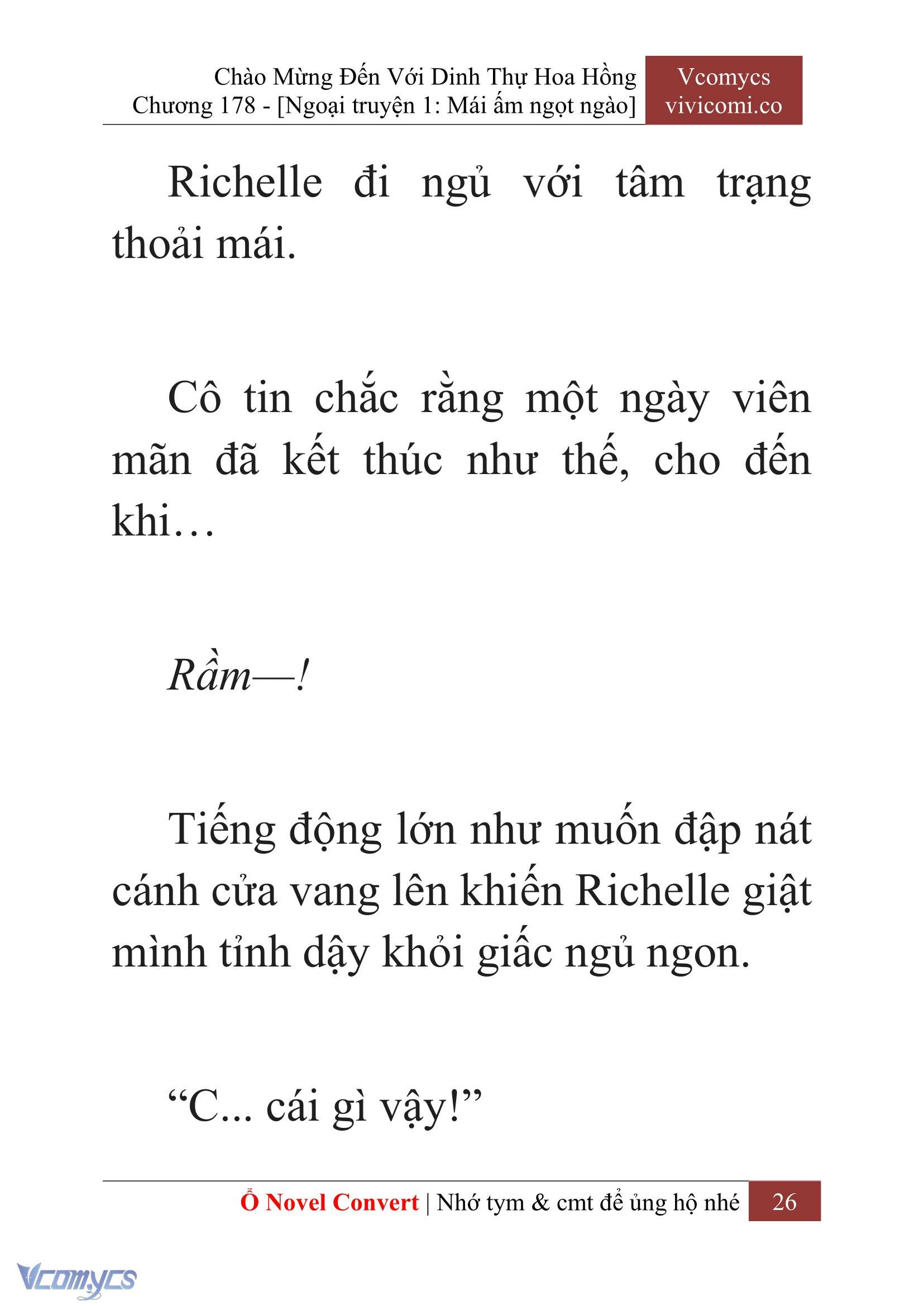 [Novel] Chào Mừng Đến Với Dinh Thự Hoa Hồng Chap 178 - Trang 2