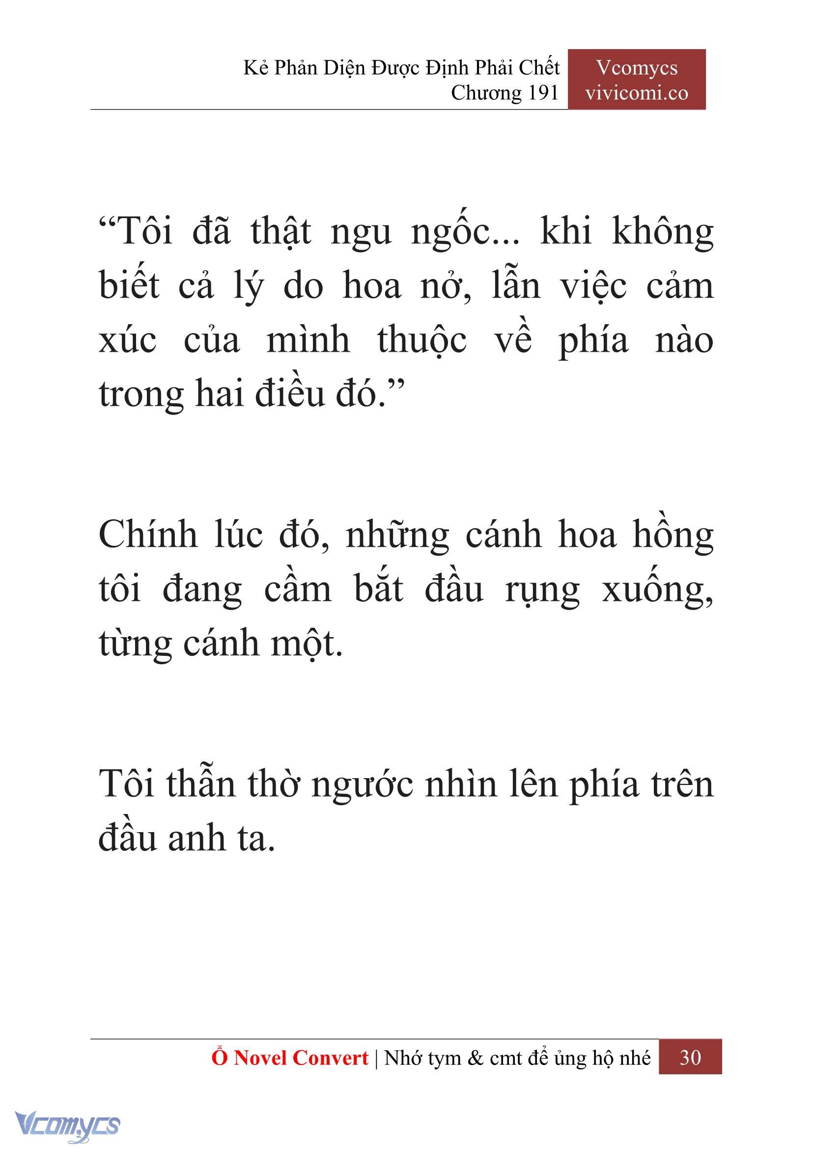 [Novel] Kẻ Phản Diện Được Định Phải Chết Chap 191 - Trang 2