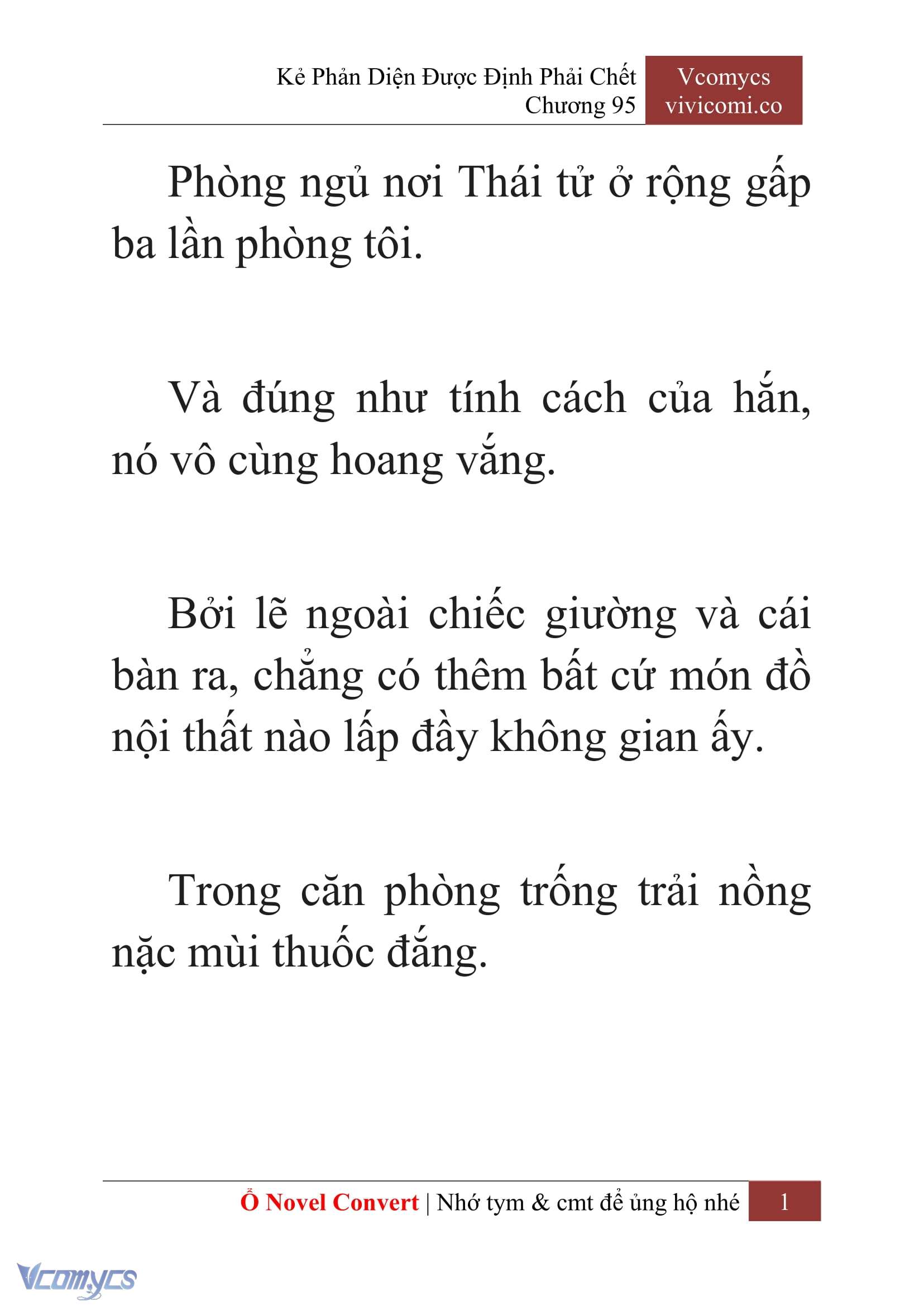 [Novel] Kẻ Phản Diện Được Định Phải Chết Chap 95 - Next Chap 96