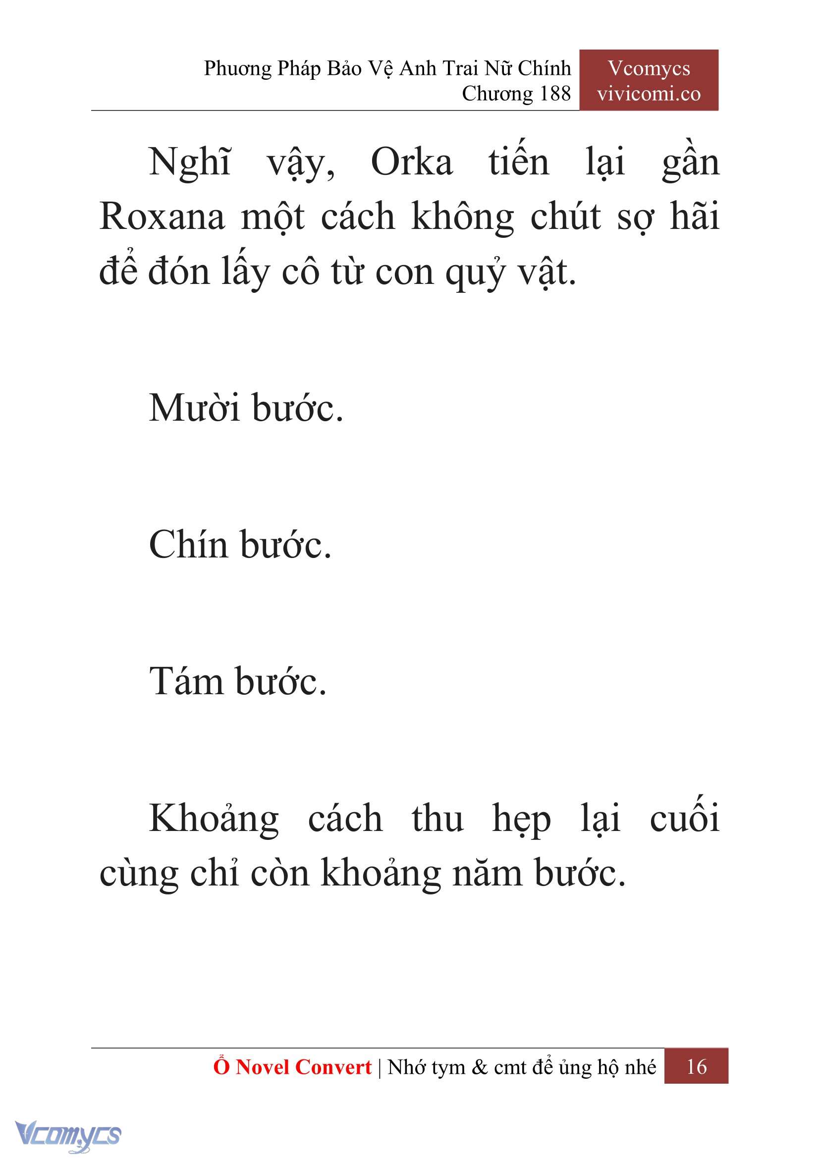[Novel] Phương Pháp Bảo Vệ Anh Trai Nữ Chính Chap 188 - Trang 2