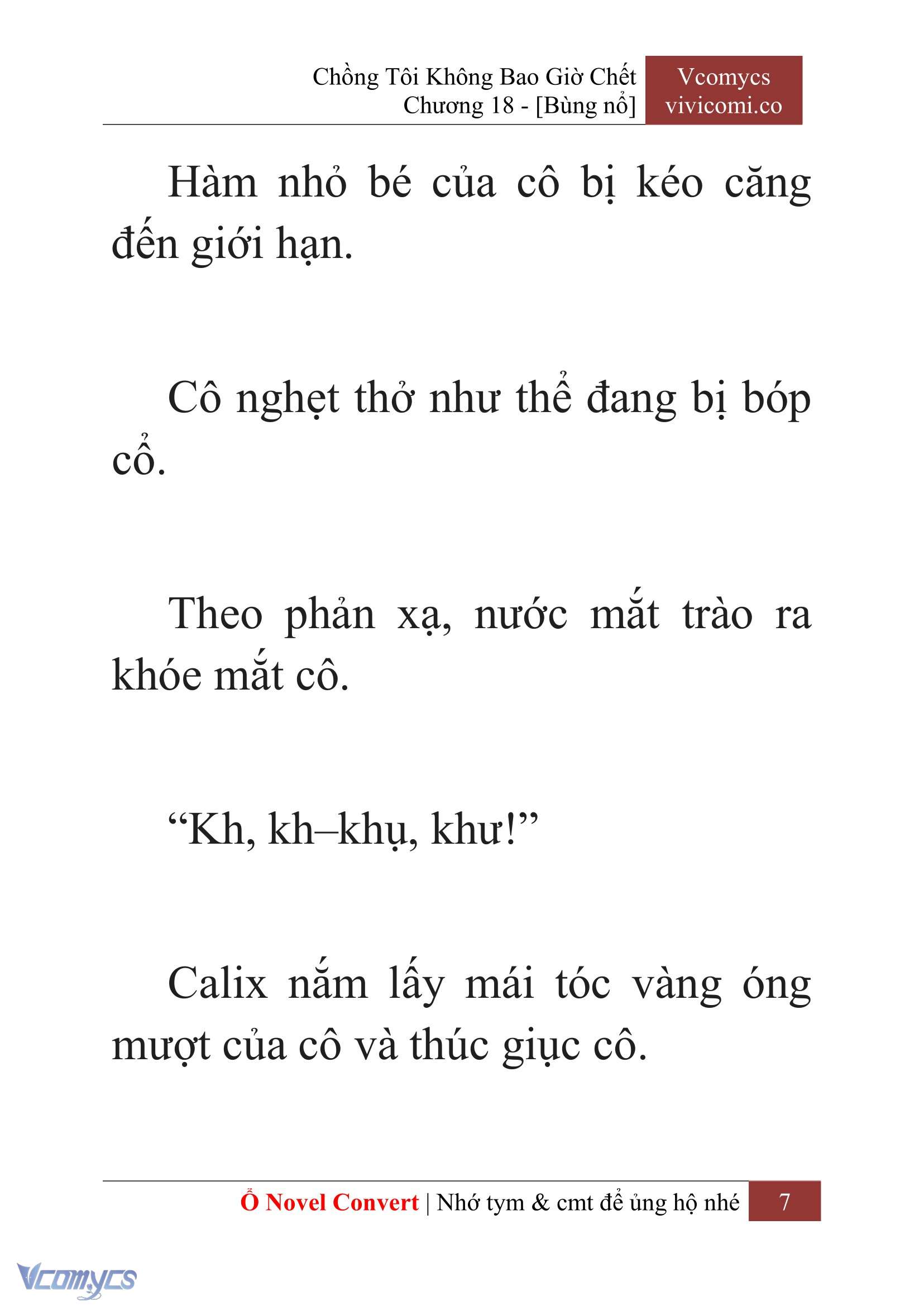 [Novel] Chồng Tôi Không Bao Giờ Chết Chap 18 - Trang 2