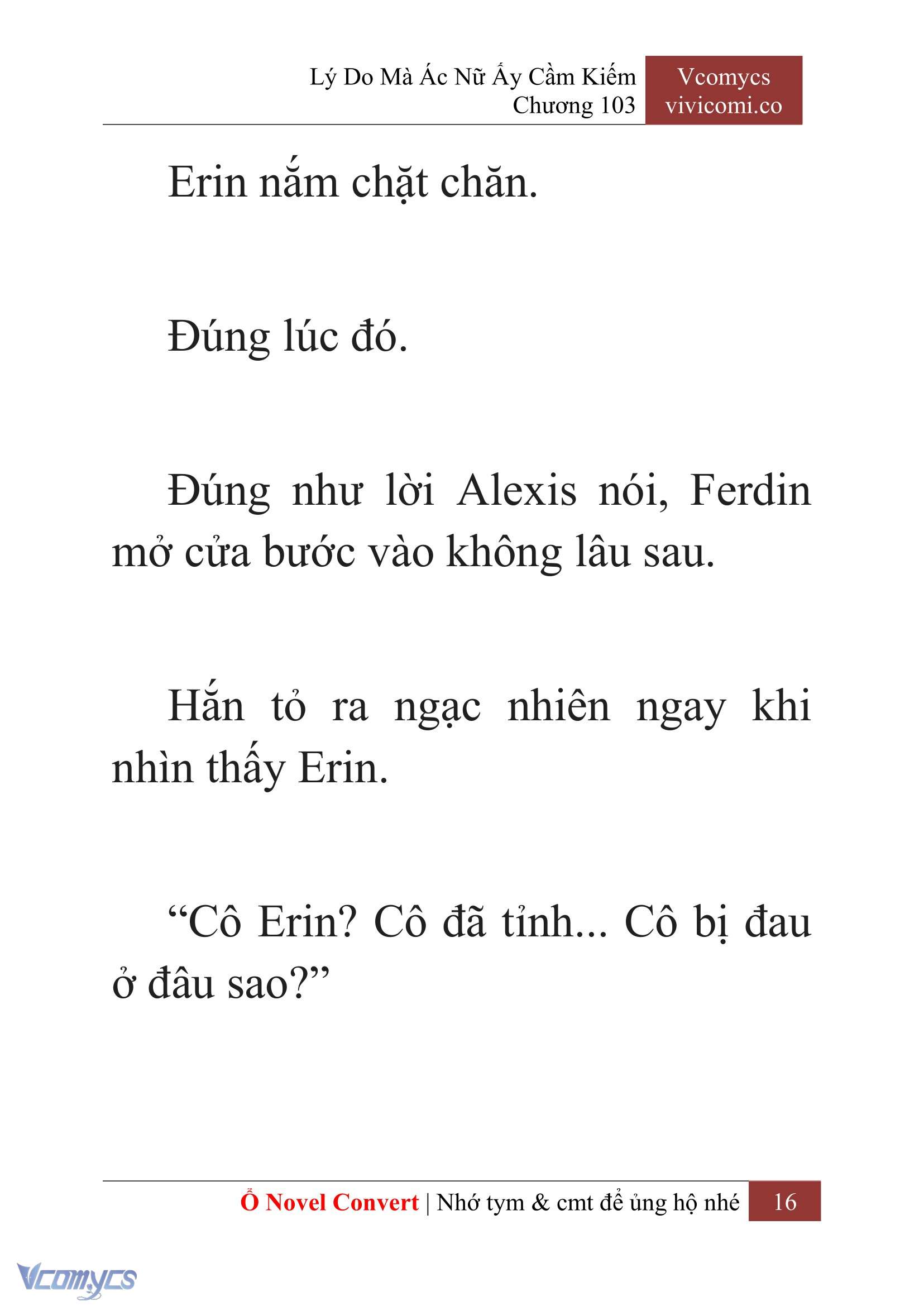 [Novel] Lý Do Mà Ác Nữ Ấy Cầm Kiếm Chap 103 - Next Chap 104