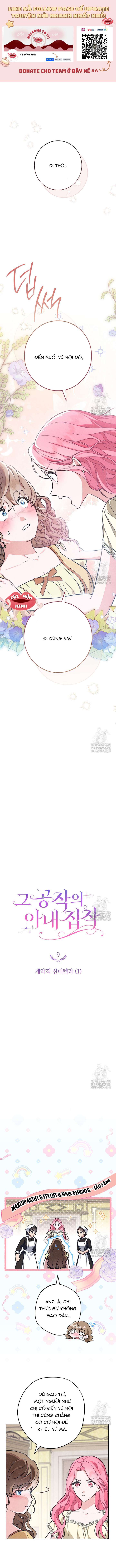 Nỗi Ám Ảnh Dành Cho Công Tước Phu Nhân Chap 9 - Next Chap 10