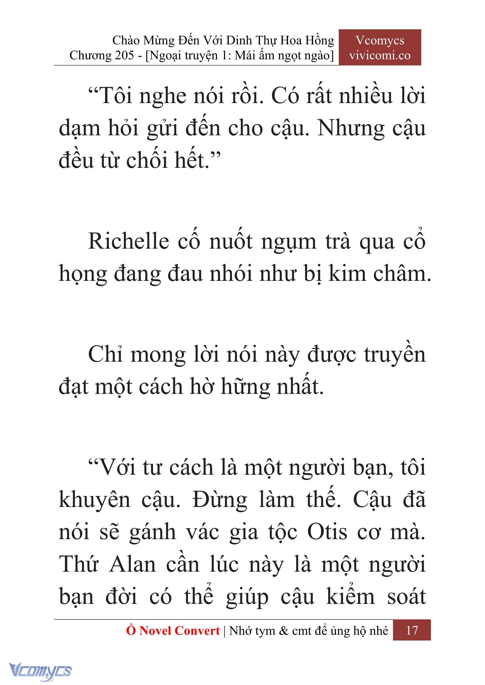 [Novel] Chào Mừng Đến Với Dinh Thự Hoa Hồng Chap 205 - Trang 2