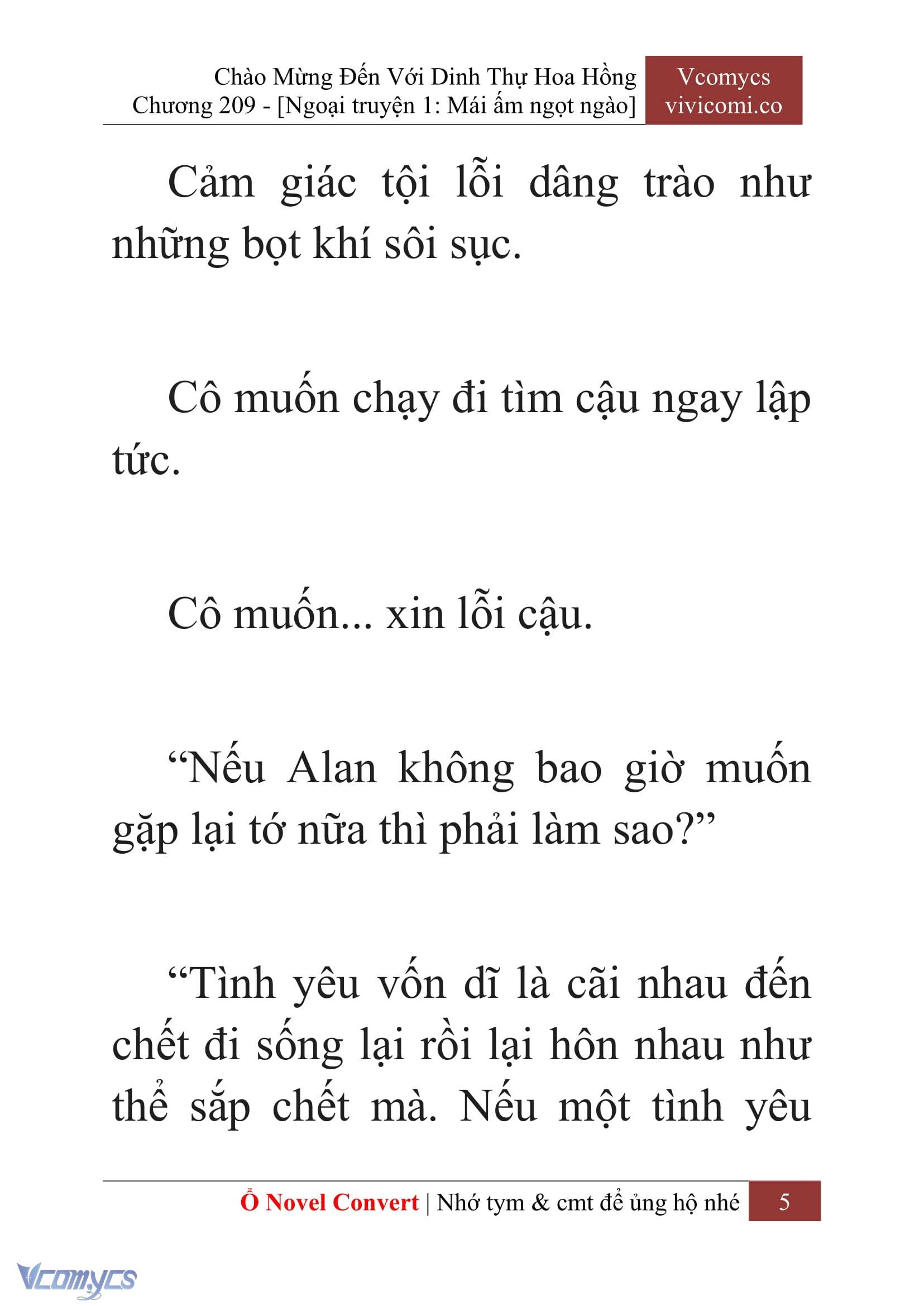 [Novel] Chào Mừng Đến Với Dinh Thự Hoa Hồng Chap 209 - Trang 2