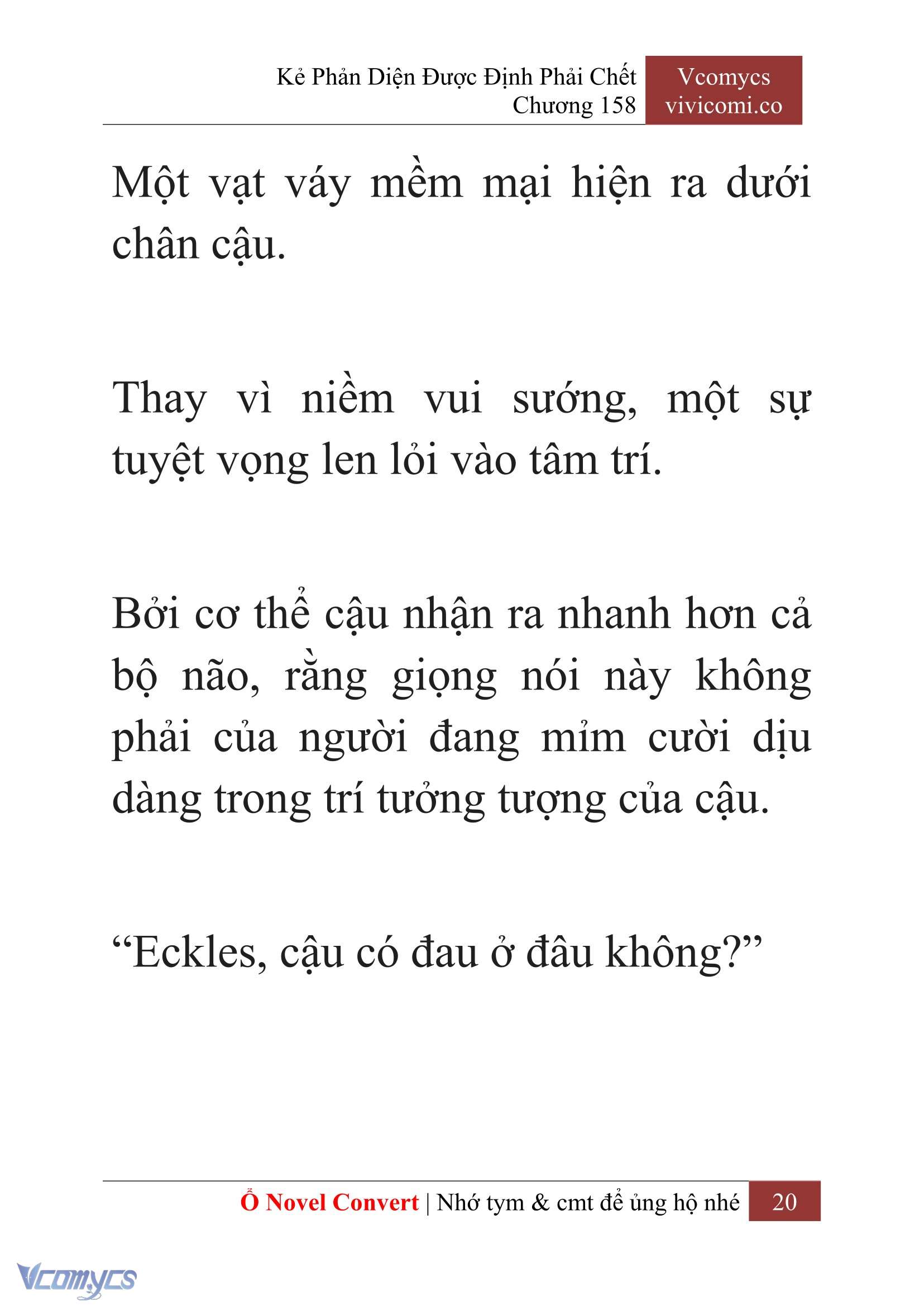 [Novel] Kẻ Phản Diện Được Định Phải Chết Chap 158 - Trang 2