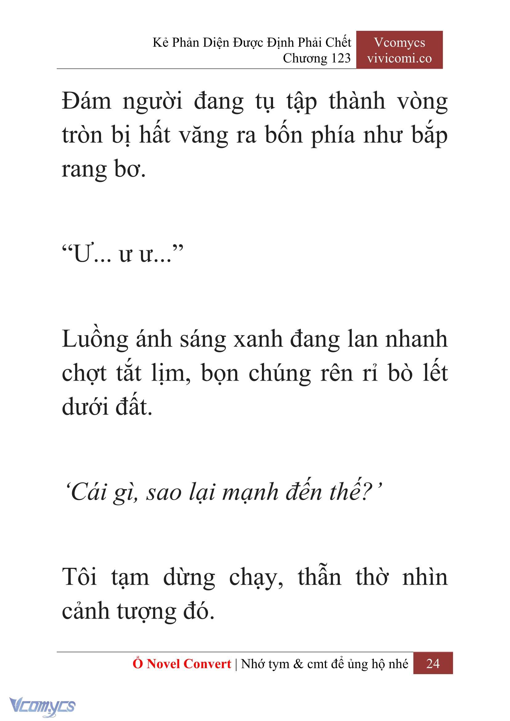 [Novel] Kẻ Phản Diện Được Định Phải Chết Chap 123 - Trang 2