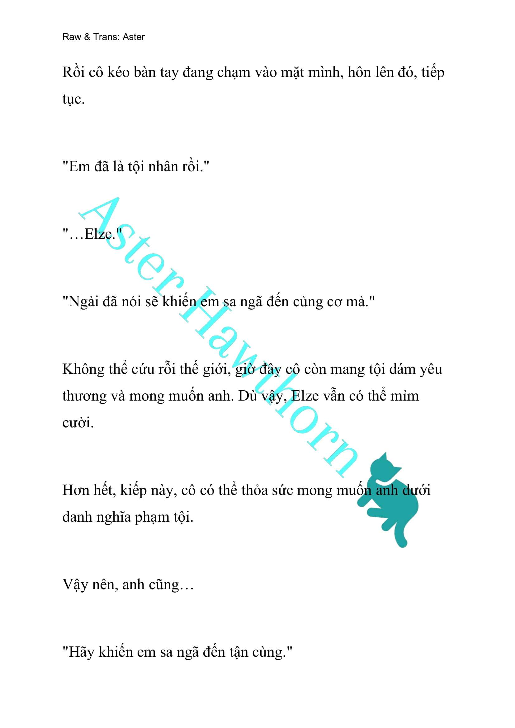 [NOVEL] Anh Hùng Khao Khát Sự Sa Ngã Của Thánh Nữ Chap 46 - Trang 2