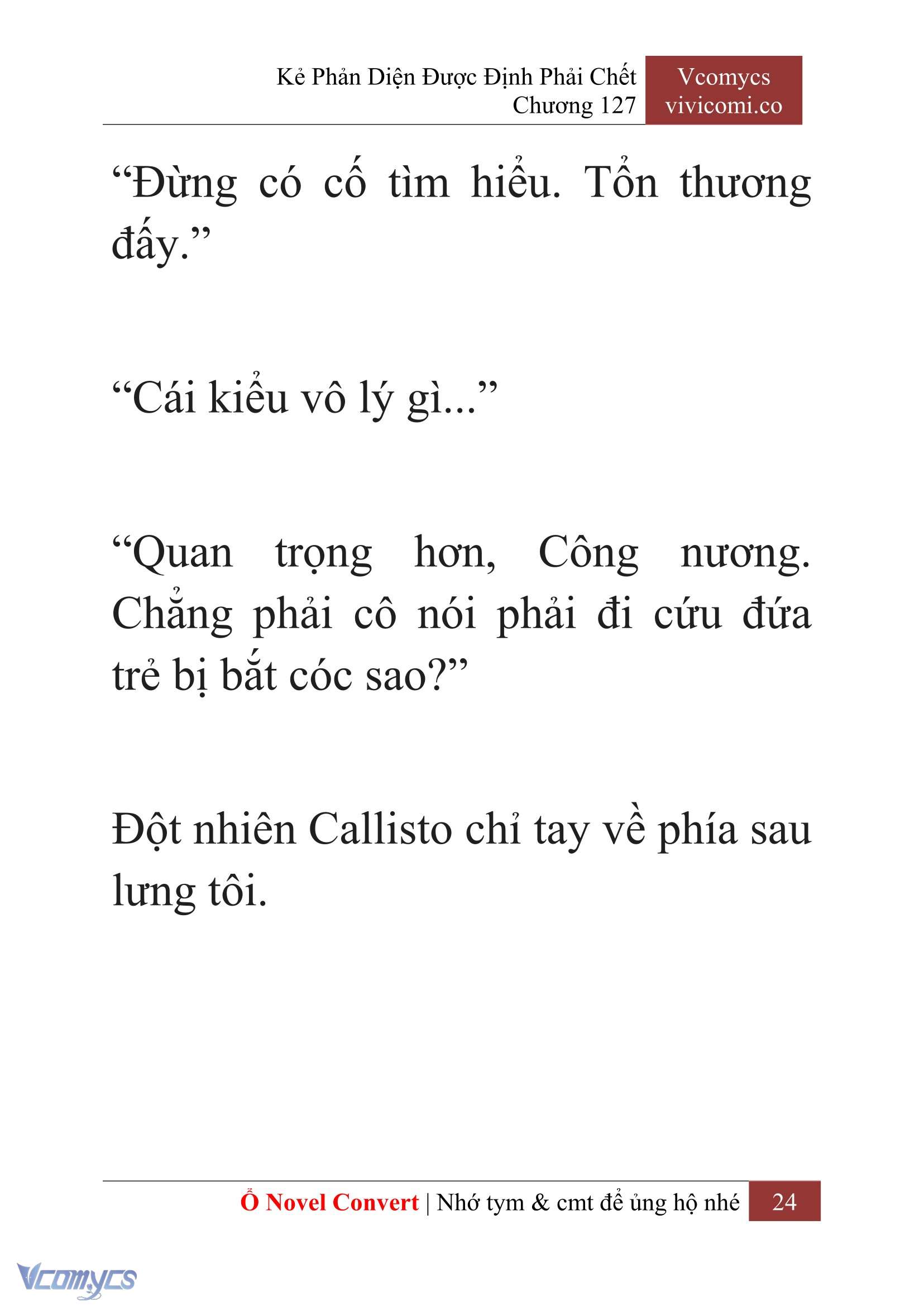 [Novel] Kẻ Phản Diện Được Định Phải Chết Chap 127 - Trang 2