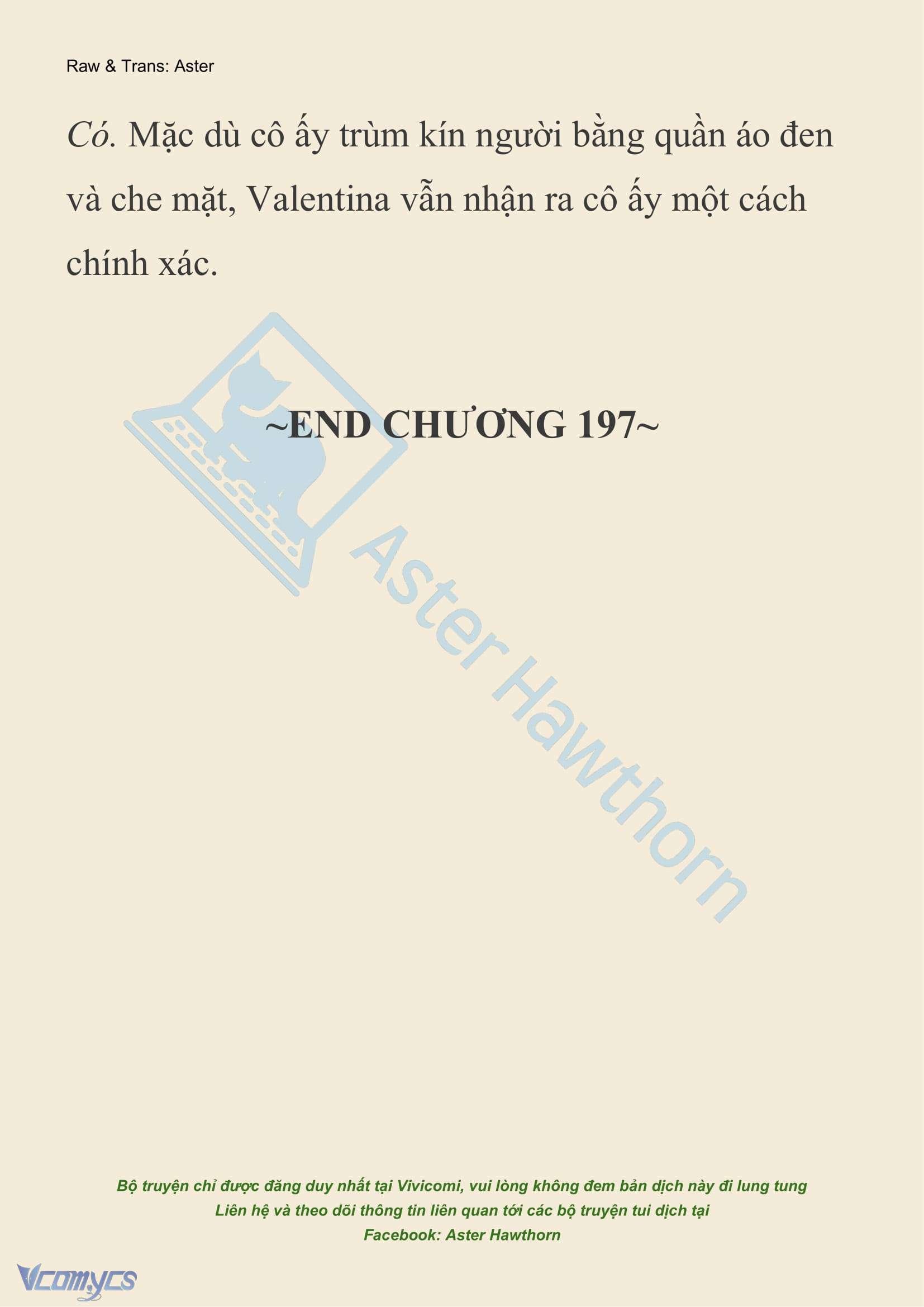 [NOVEL] Thiên Đường Của Valentina Chap 197 - Trang 2