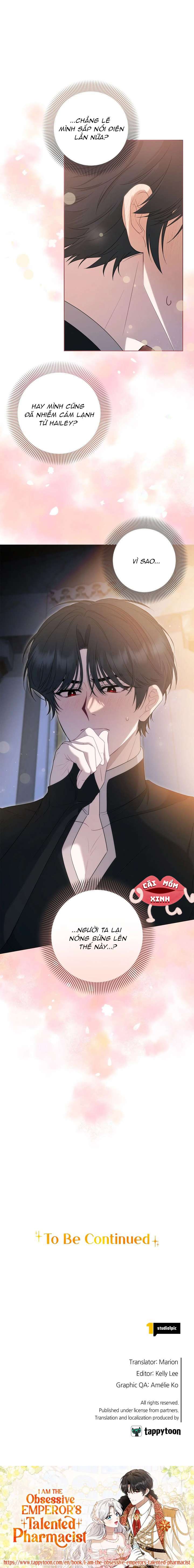 Nữ Dược Sư Của Vị Hoàng Đế Si Tình Chap 11 - Trang 2