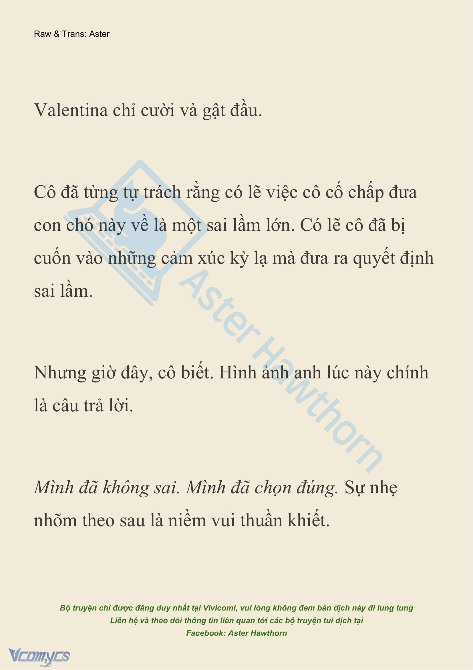[NOVEL] Thiên Đường Của Valentina Chap 118 - Trang 2