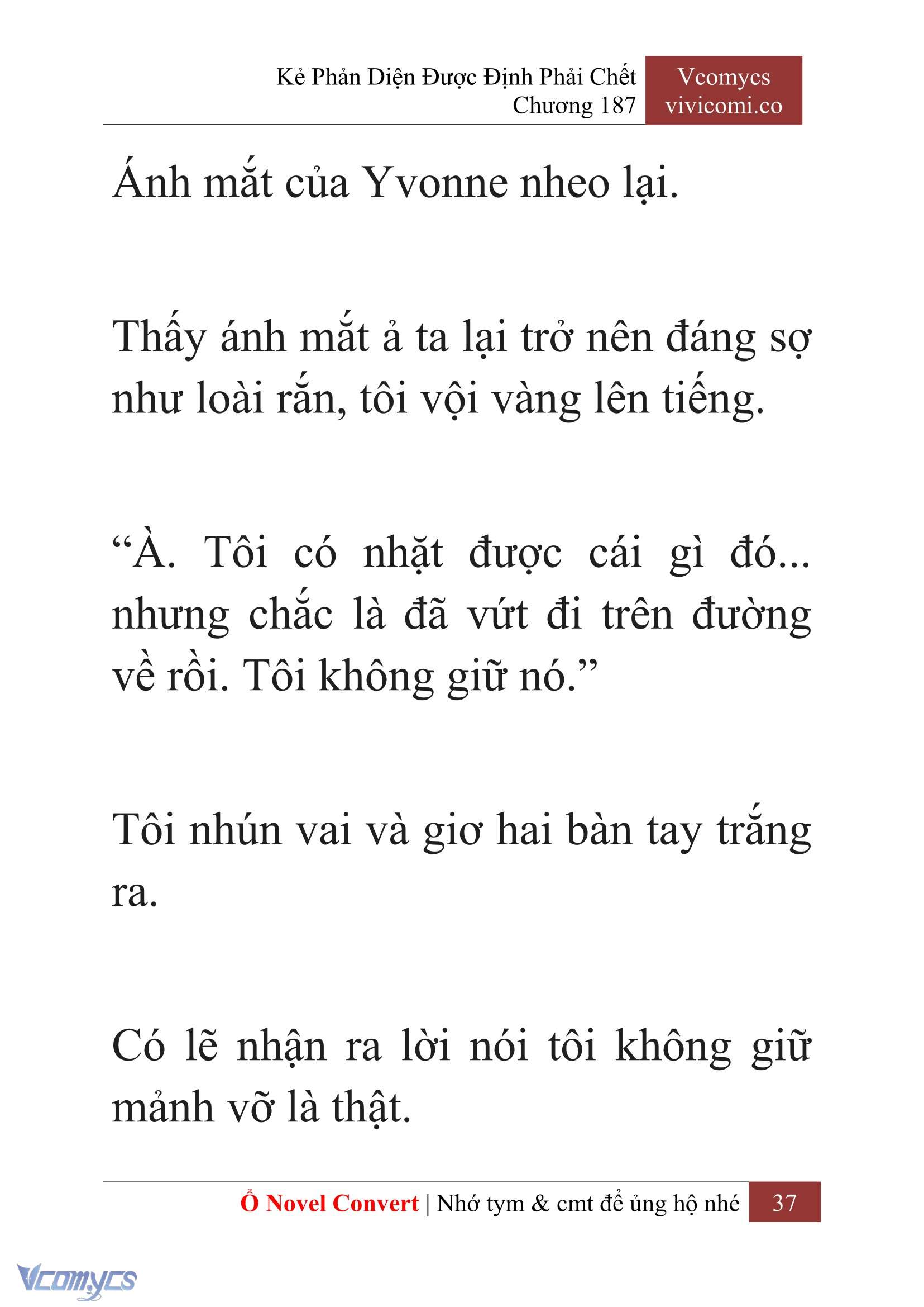 [Novel] Kẻ Phản Diện Được Định Phải Chết Chap 187 - Trang 2