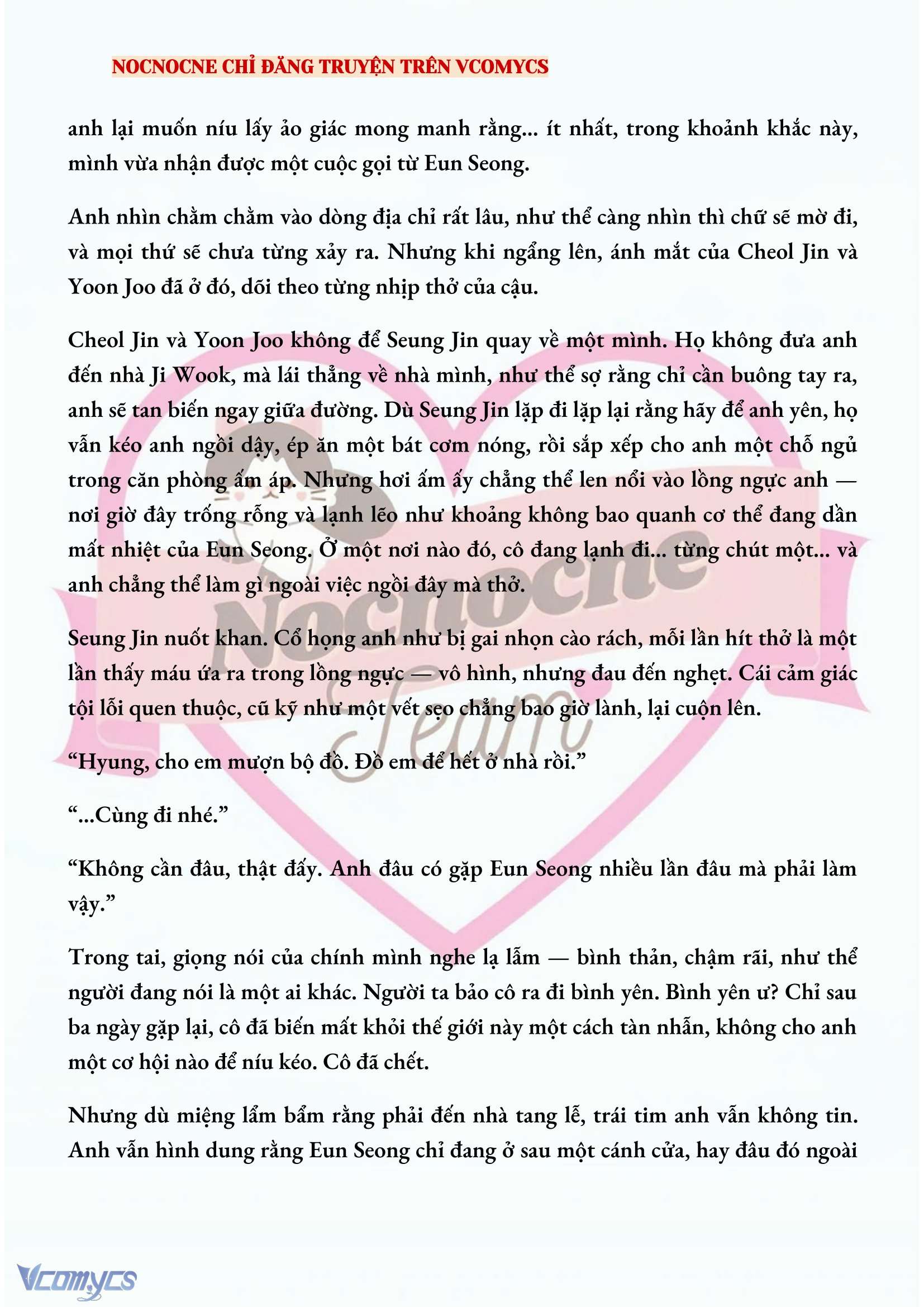 [NOVEL] CHÚNG TA KẾT THÚC VÀO MÙA THU Chap 57 - Trang 2