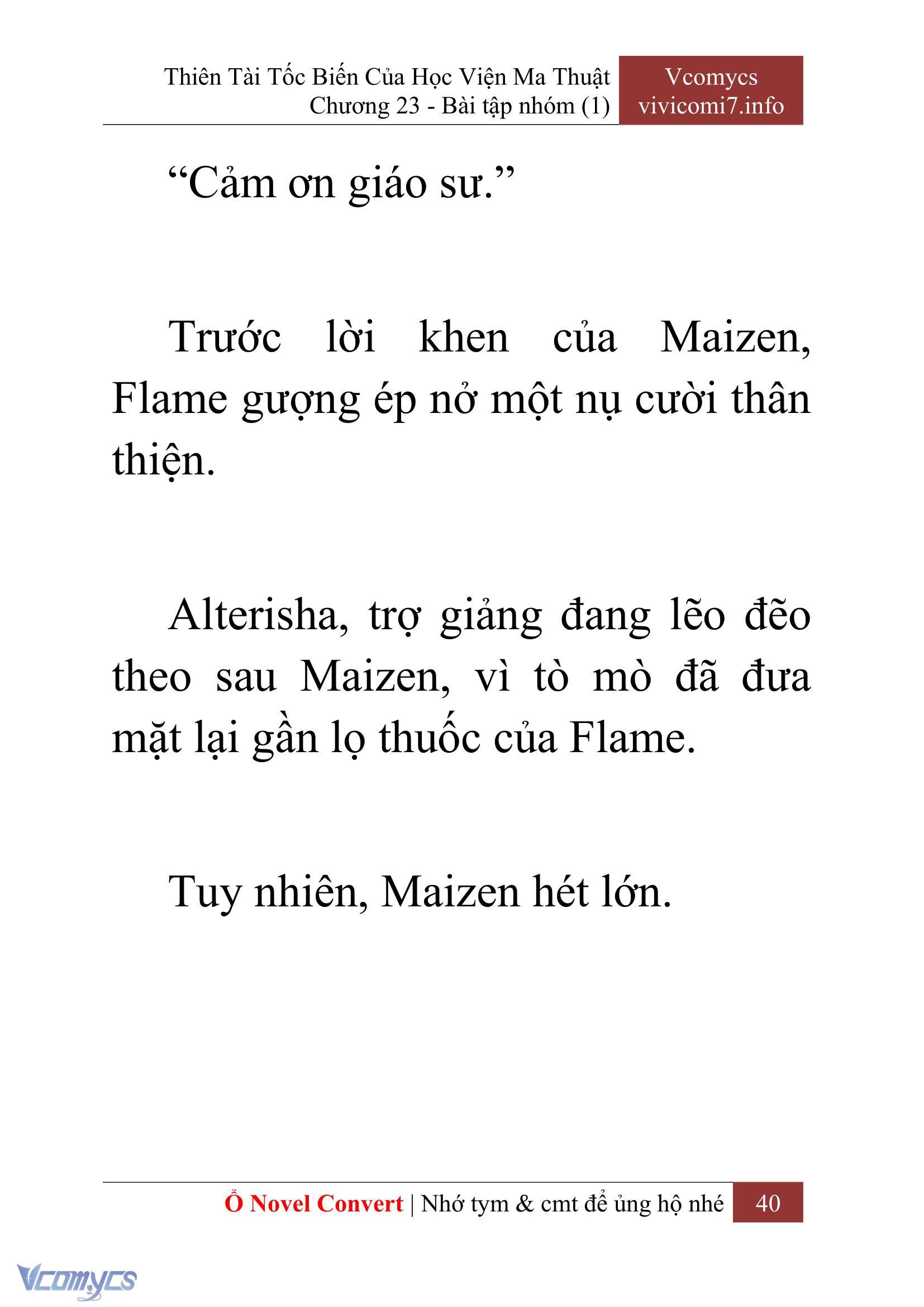 [Novel] Thiên Tài Tốc Biến Của Học Viện Ma Thuật Chap 23 - Trang 2