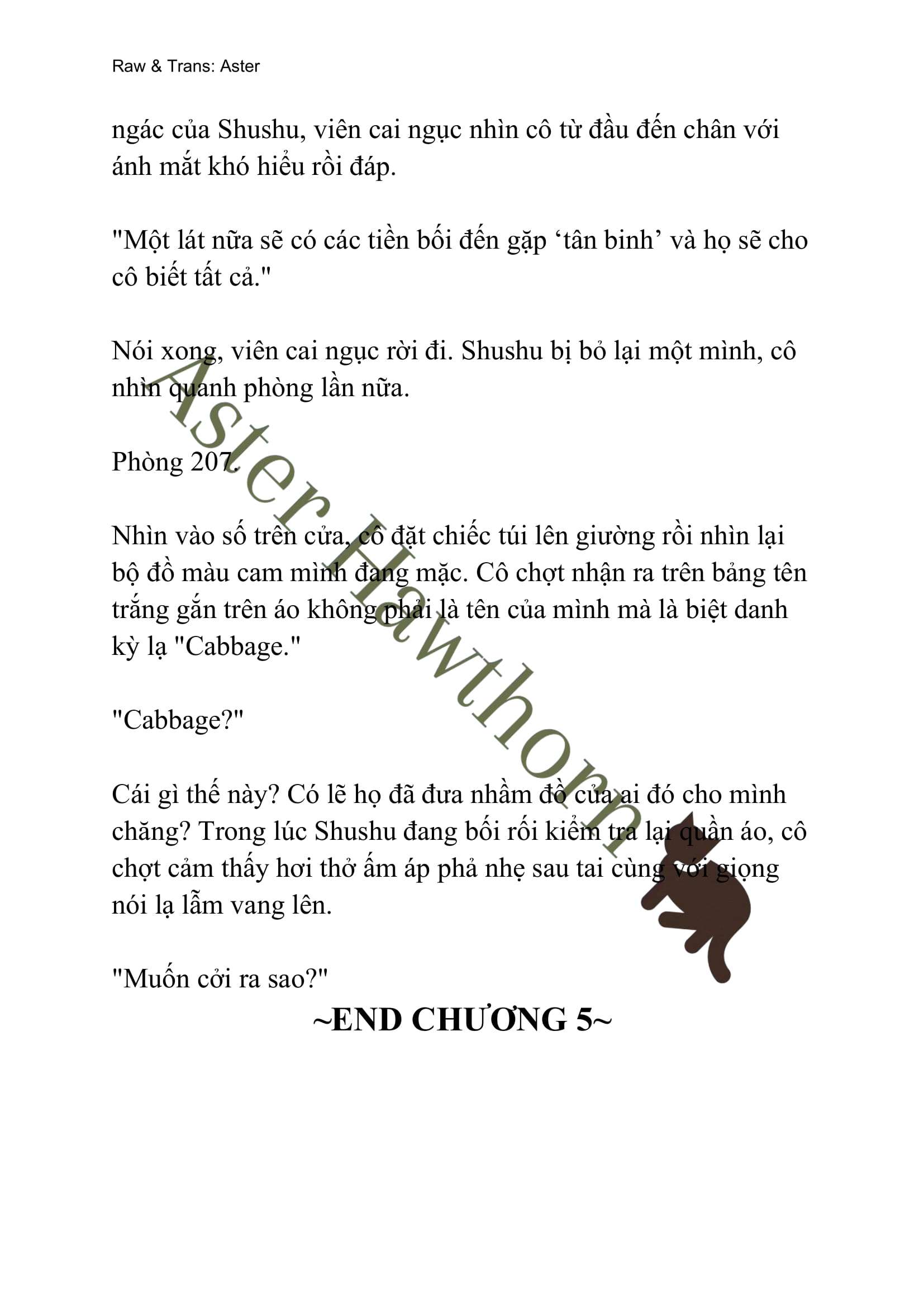 [NOVEL] Tình Yêu Chốn Ngục Tù Chap 5 - Trang 2