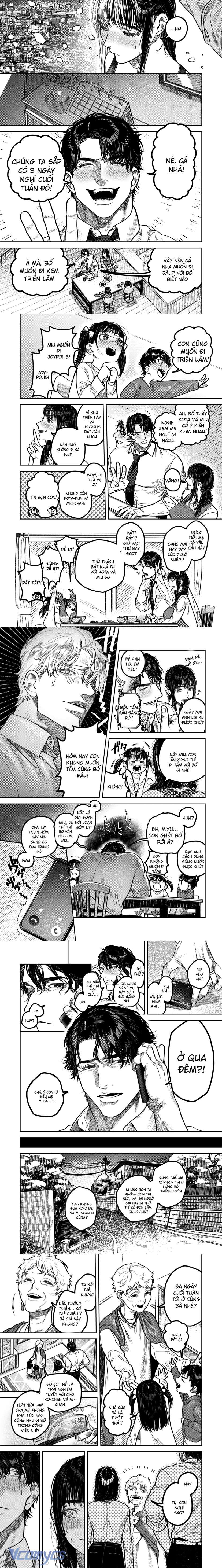 [18+] Người Chồng Hiền Lành Thương Con Hết Mực Bỗng Trở Lại Thành Dã Thú Cuồng Nhiệt Tràn Đầy Sinh Lực Chap 1 - Trang 2