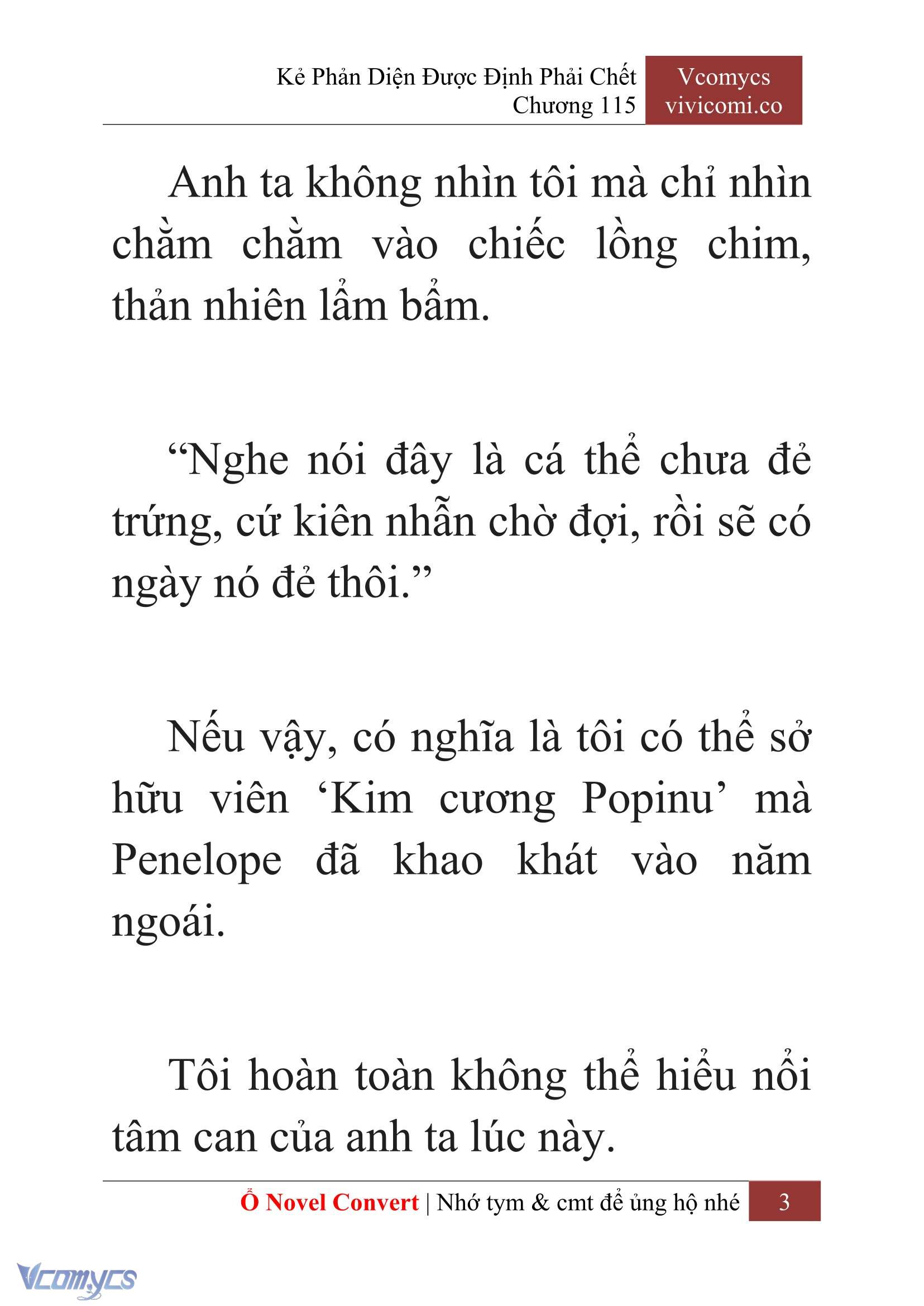 [Novel] Kẻ Phản Diện Được Định Phải Chết Chap 115 - Trang 2