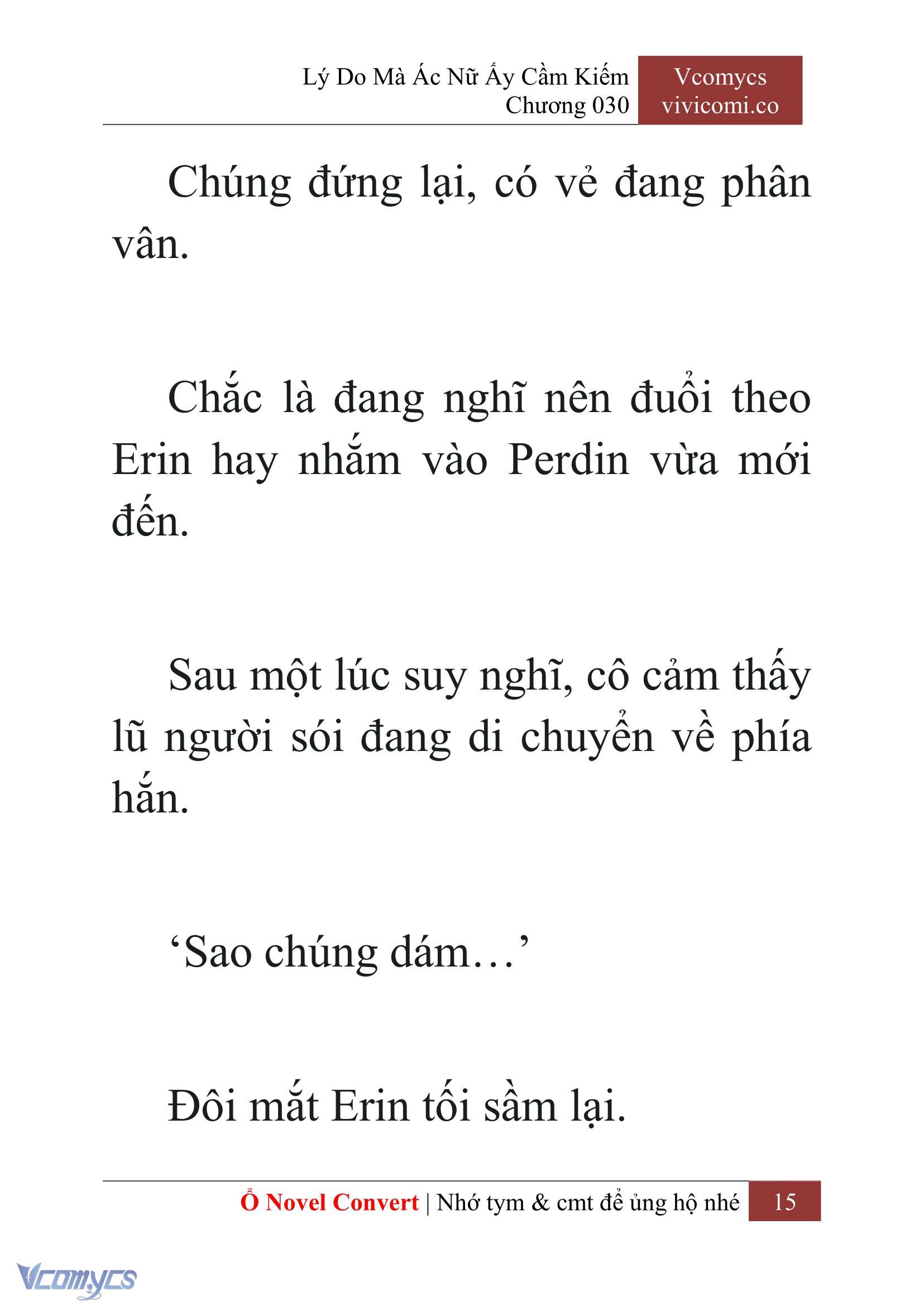 [Novel] Lý Do Mà Ác Nữ Ấy Cầm Kiếm Chap 30 - Next Chap 31