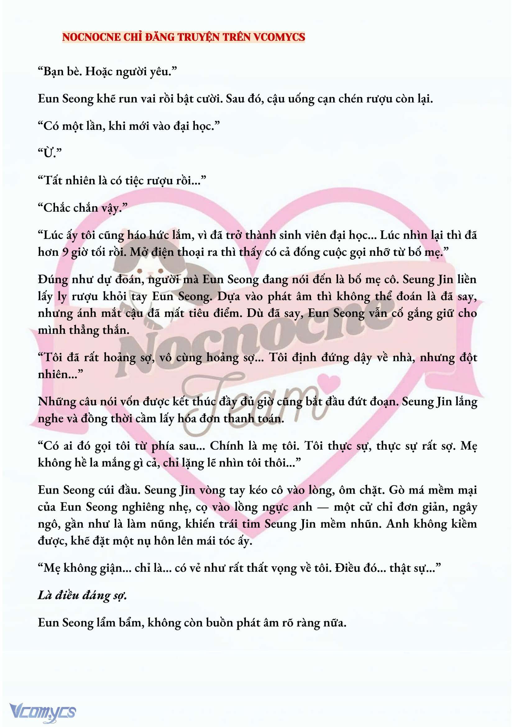 [NOVEL] CHÚNG TA KẾT THÚC VÀO MÙA THU Chap 23 - Trang 2