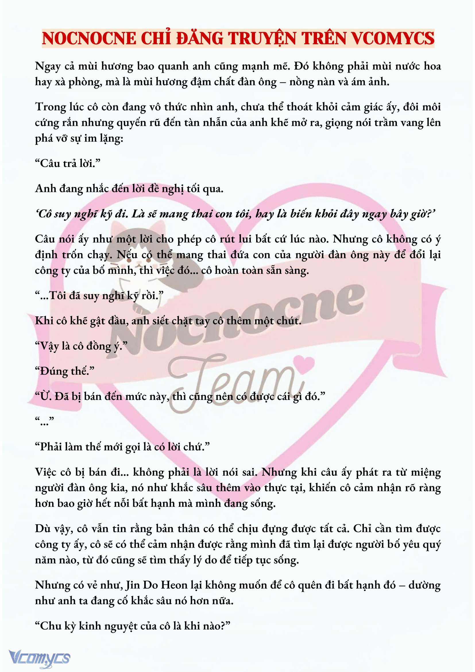 [FULL] [NOVEL] MANG THAI, CƯỠNG ĐOẠT Chap 11 - Trang 2