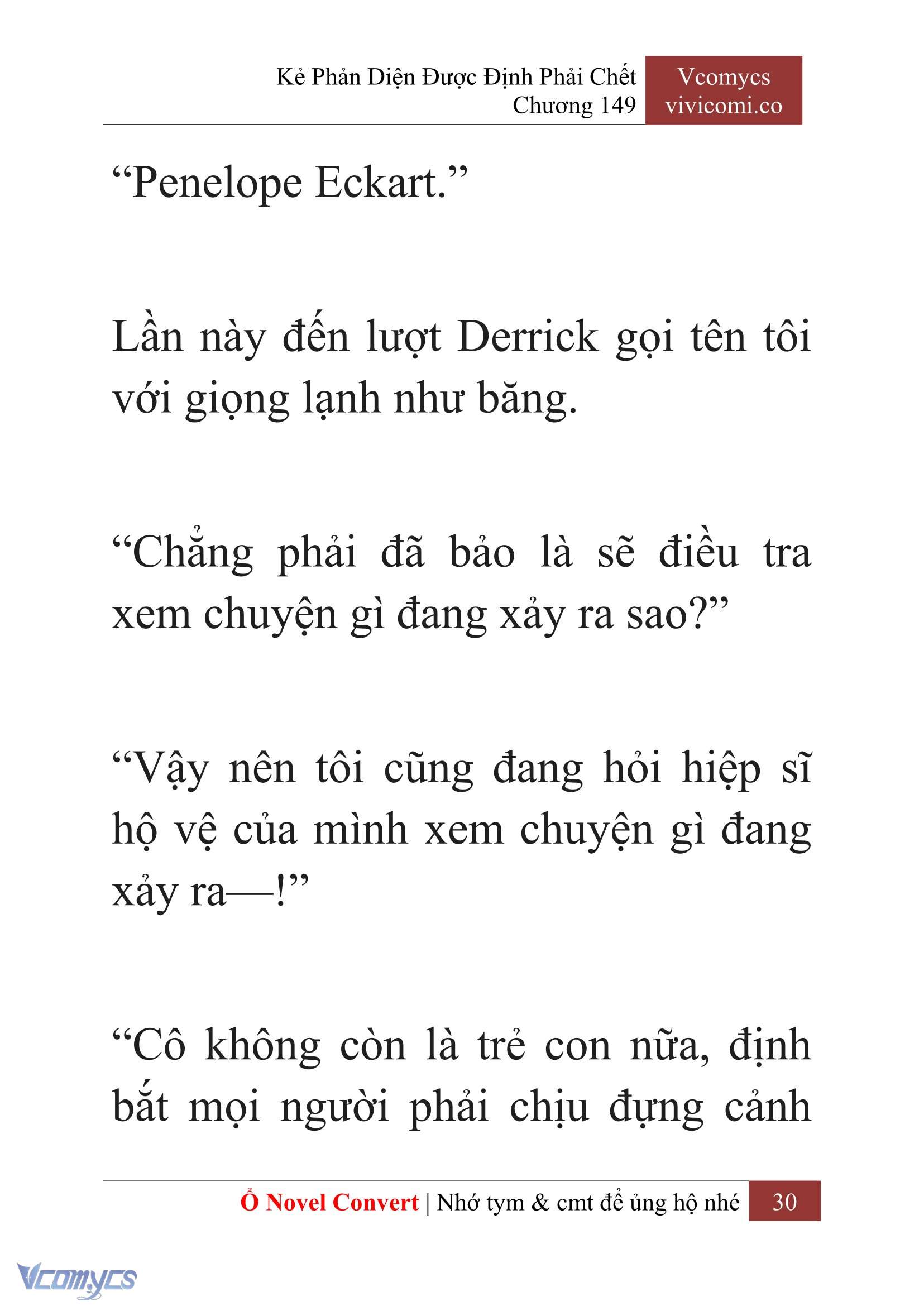 [Novel] Kẻ Phản Diện Được Định Phải Chết Chap 149 - Next Chap 150
