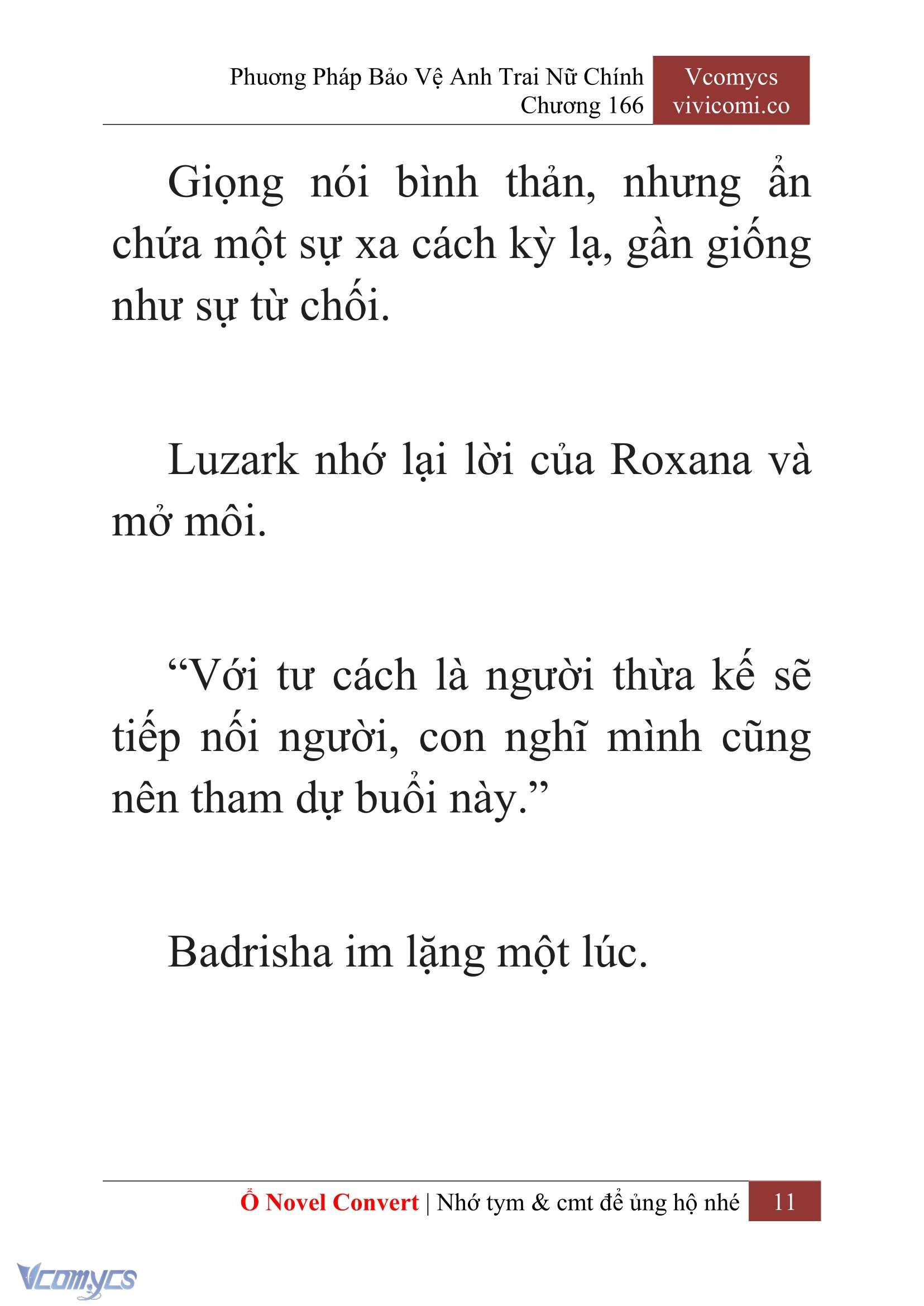 [Novel] Phương Pháp Bảo Vệ Anh Trai Nữ Chính Chap 166 - Trang 2