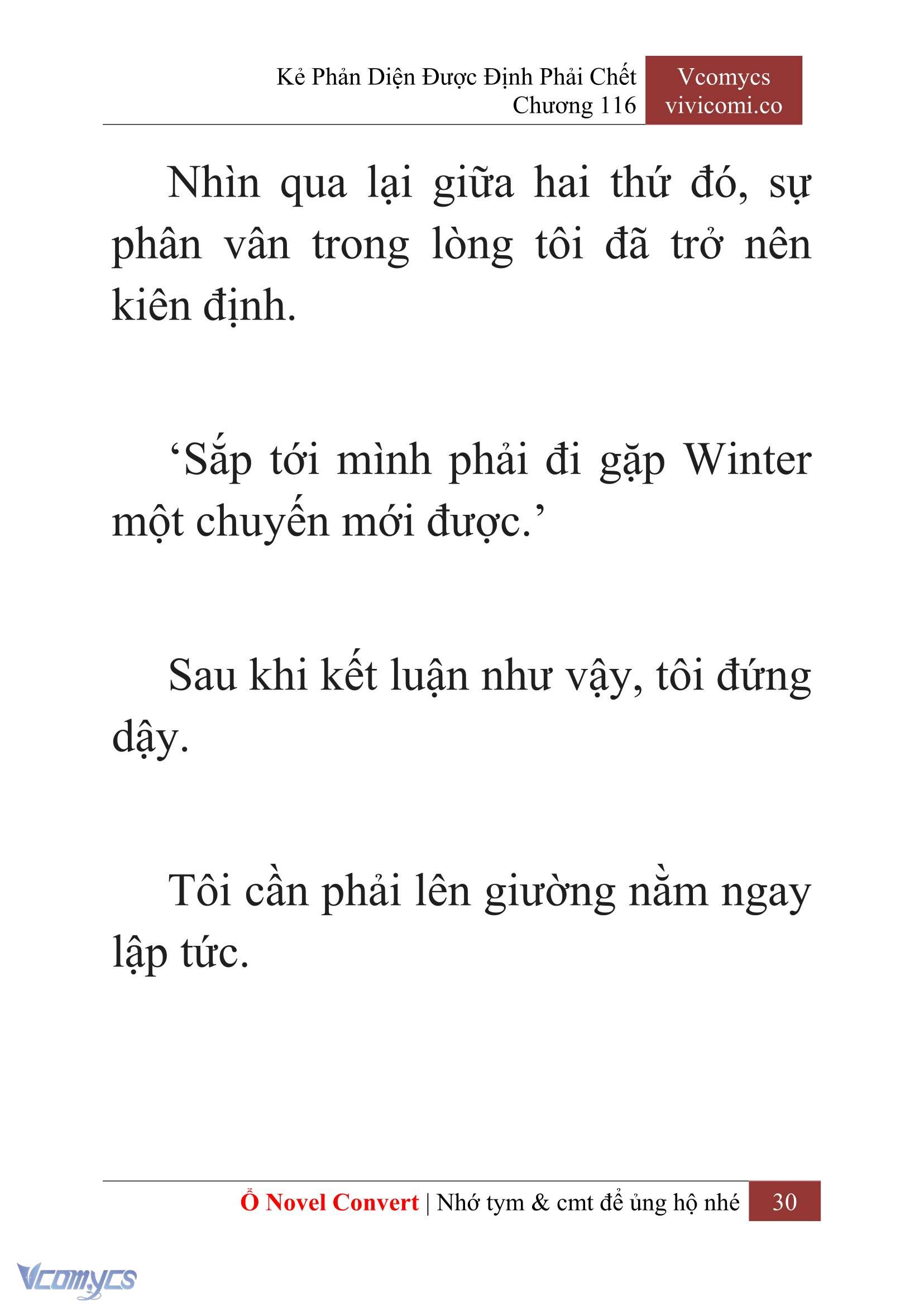 [Novel] Kẻ Phản Diện Được Định Phải Chết Chap 116 - Trang 2