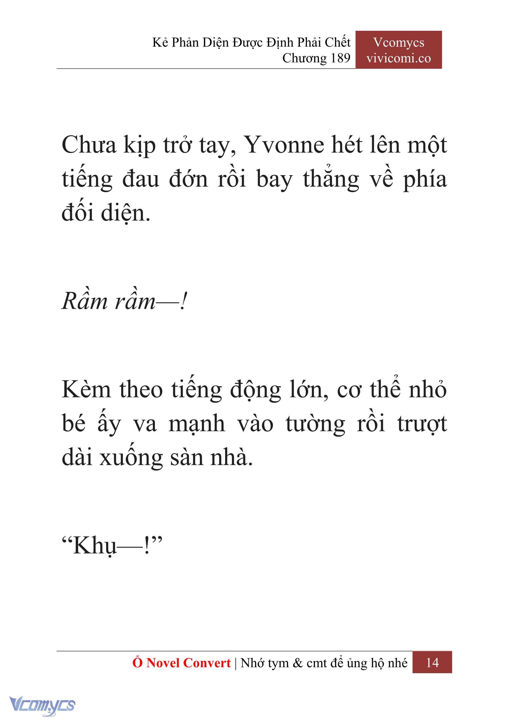 [Novel] Kẻ Phản Diện Được Định Phải Chết Chap 189 - Trang 2