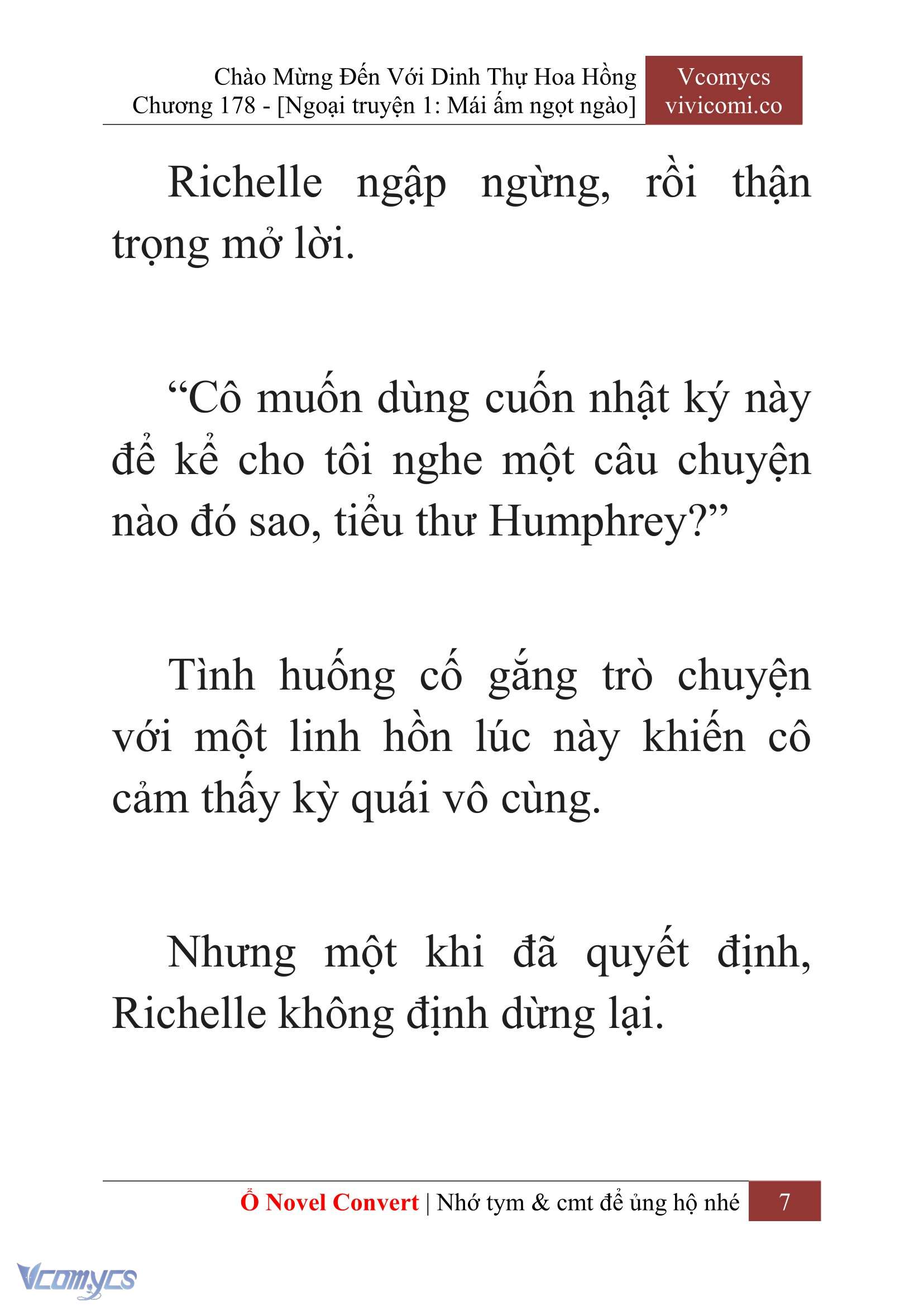 [Novel] Chào Mừng Đến Với Dinh Thự Hoa Hồng Chap 178 - Trang 2
