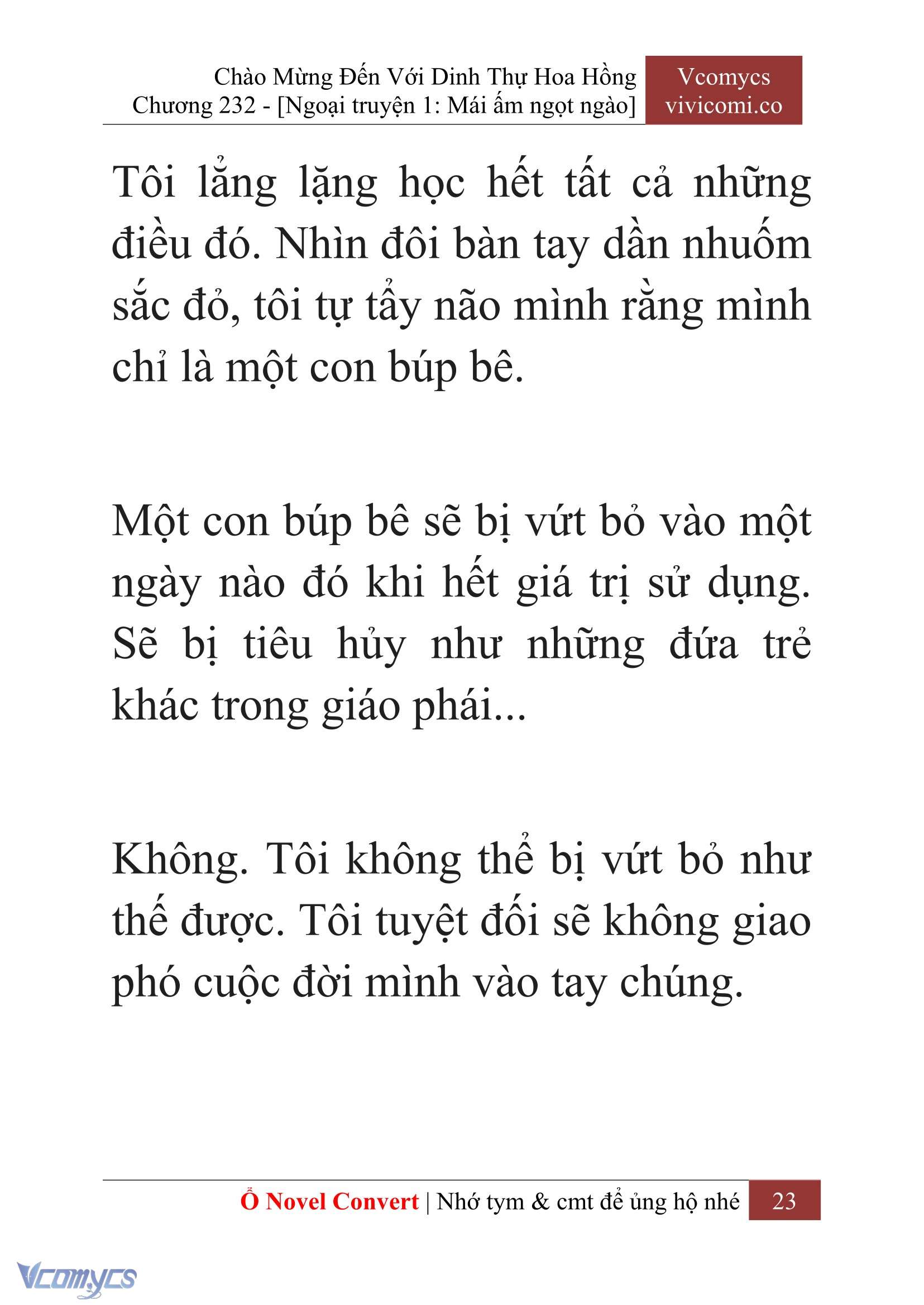 [Novel] Chào Mừng Đến Với Dinh Thự Hoa Hồng Chap 232 - Trang 2