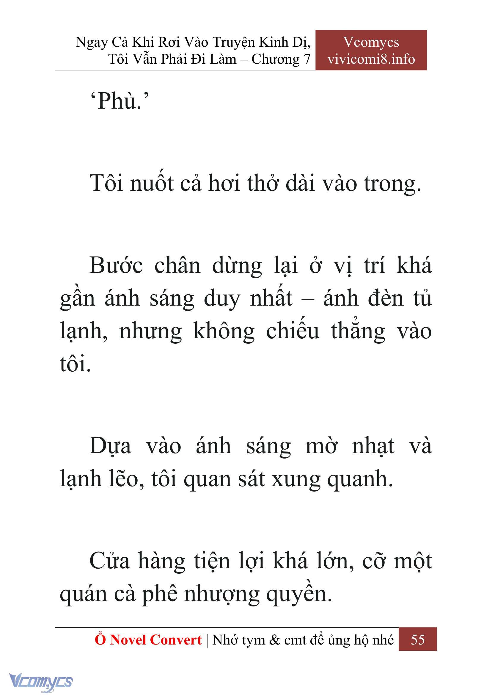 [Novel] Ngay Cả Khi Rơi Vào Truyện Kinh Dị, Tôi Vẫn Phải Đi Làm Chap 7 - Trang 2