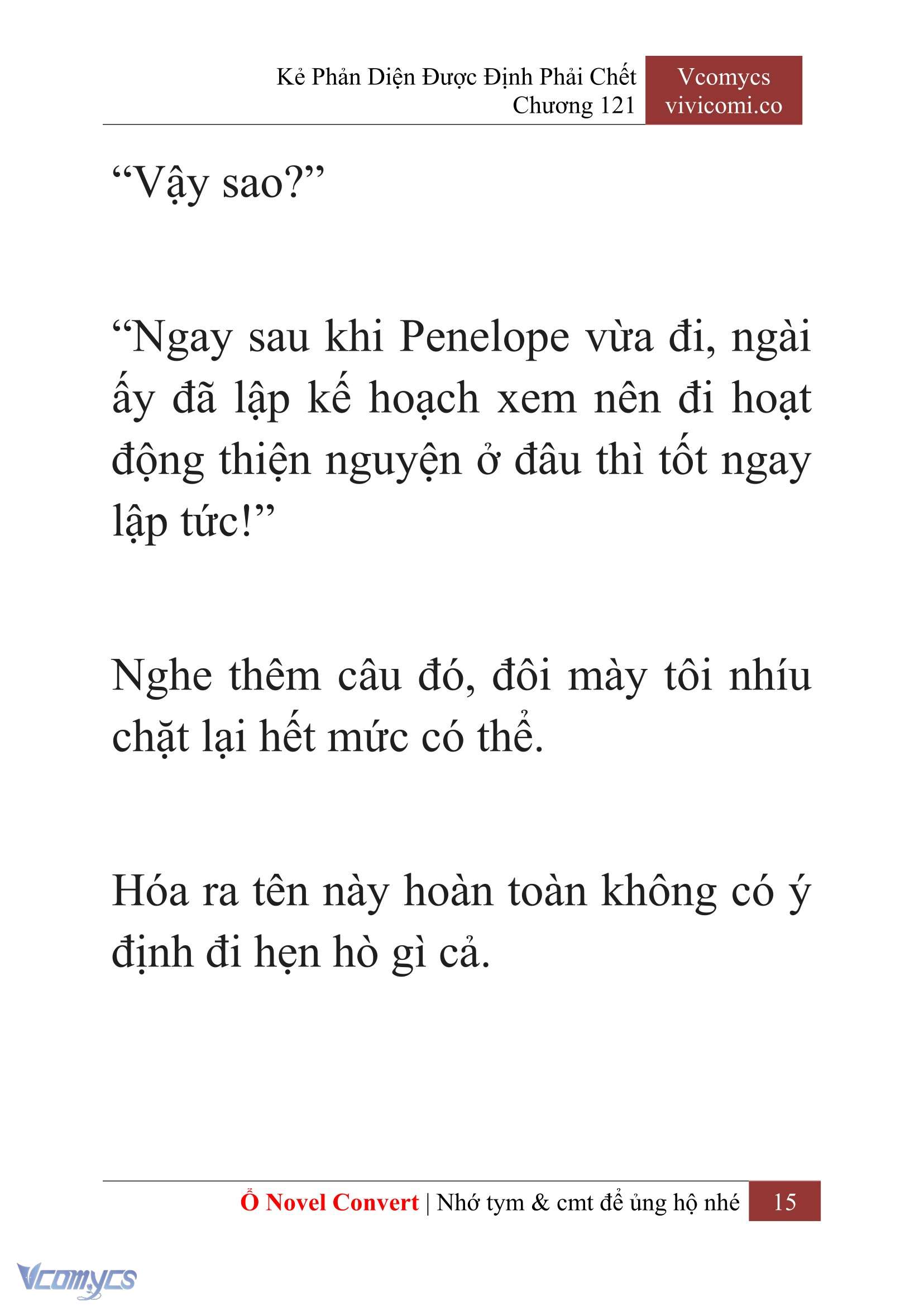 [Novel] Kẻ Phản Diện Được Định Phải Chết Chap 121 - Next Chap 122