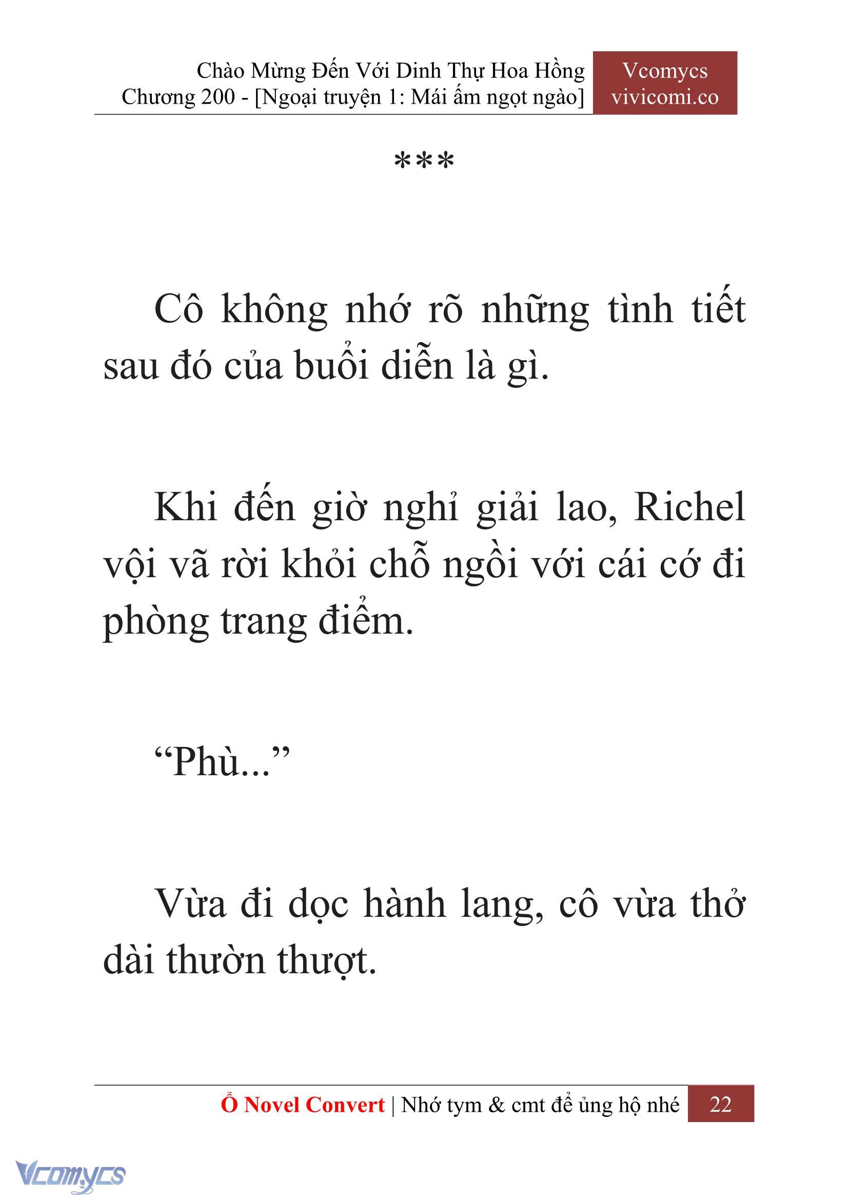 [Novel] Chào Mừng Đến Với Dinh Thự Hoa Hồng Chap 200 - Trang 2