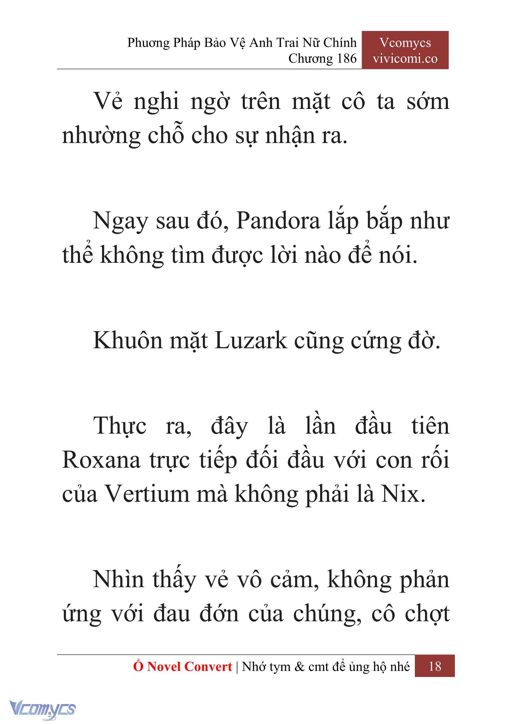 [Novel] Phương Pháp Bảo Vệ Anh Trai Nữ Chính Chap 186 - Trang 2