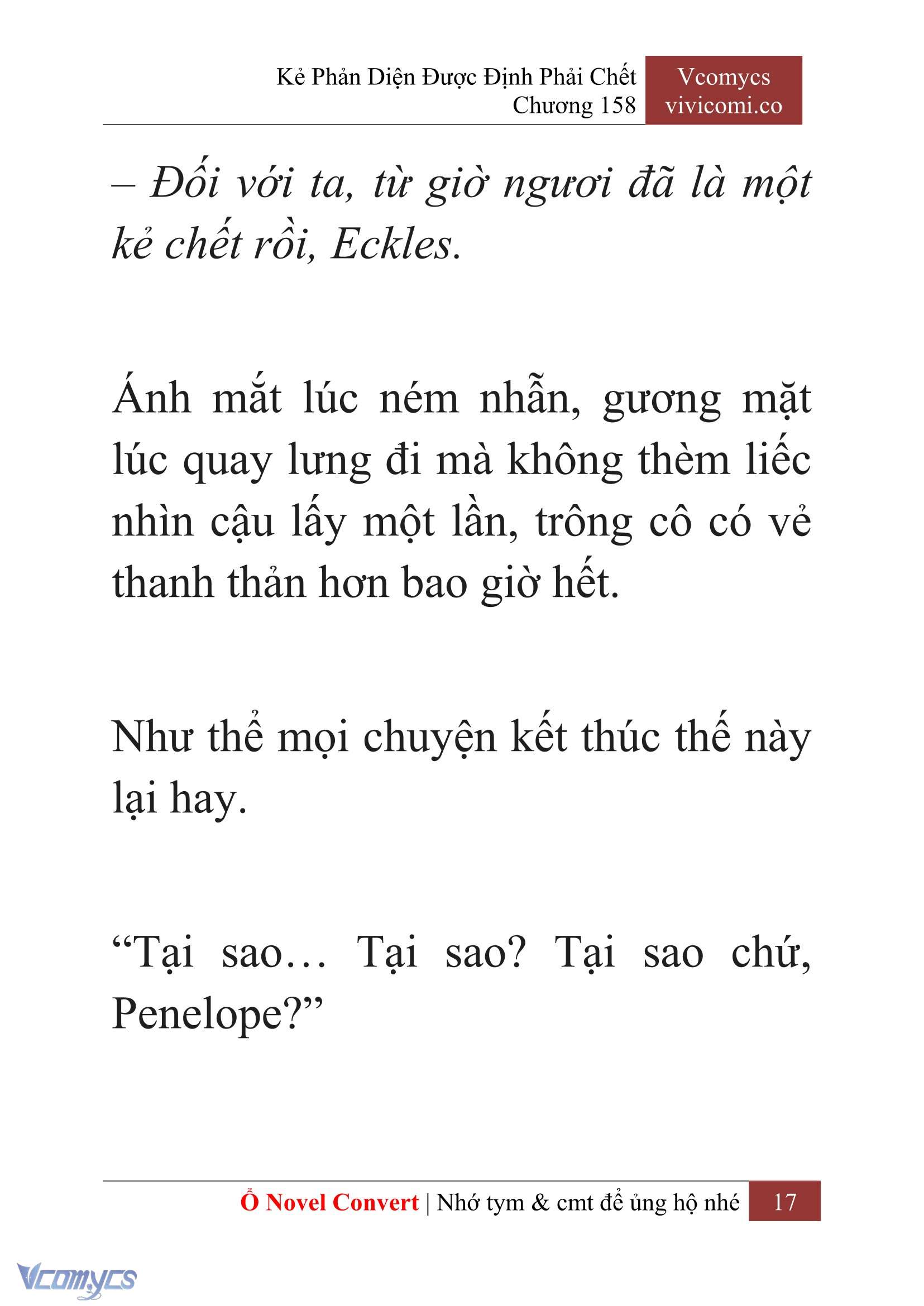 [Novel] Kẻ Phản Diện Được Định Phải Chết Chap 158 - Trang 2