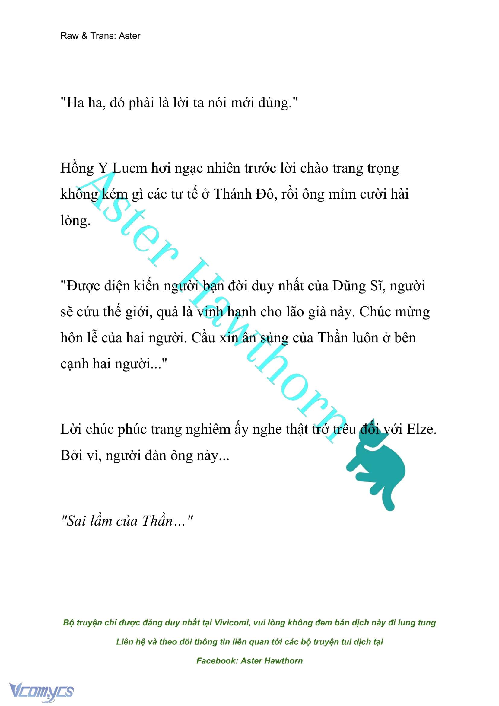 [NOVEL] Anh Hùng Khao Khát Sự Sa Ngã Của Thánh Nữ Chap 74 - Trang 2