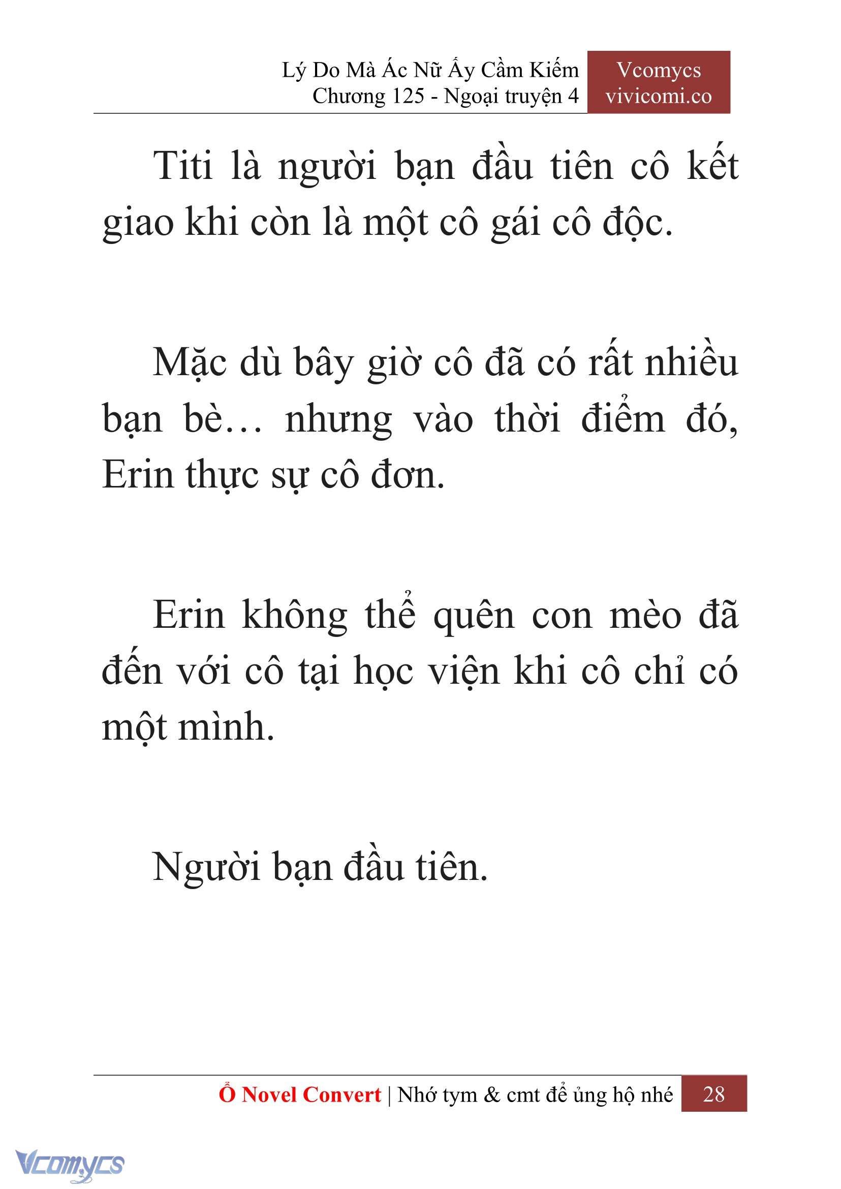 [Novel] Lý Do Mà Ác Nữ Ấy Cầm Kiếm Chap 125 - Trang 2
